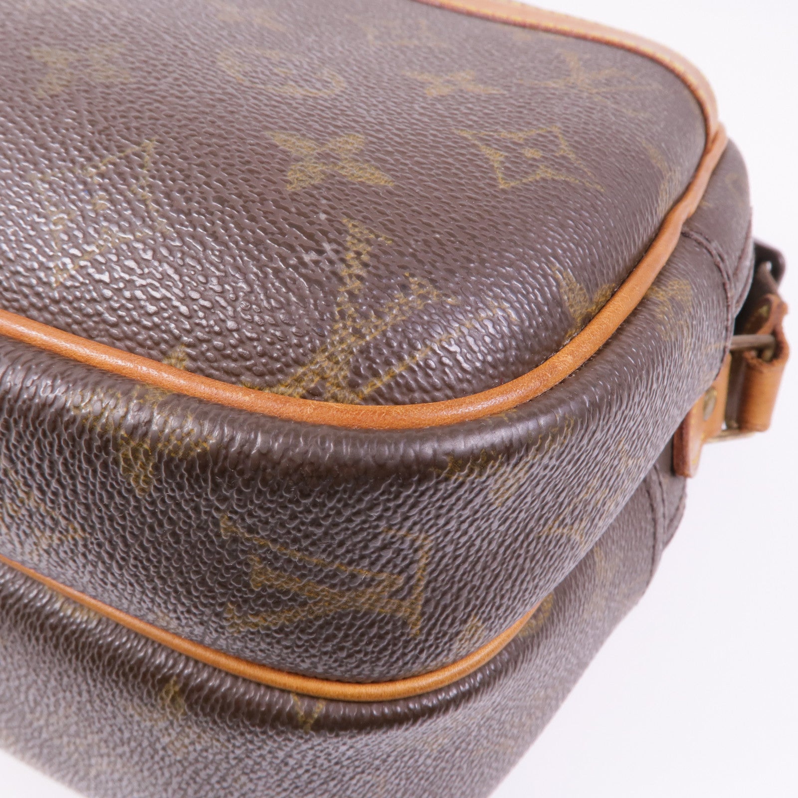 LOUIS VUITTON LV GHW Reporter PM Shoulder Bag M45254 Monogram Brown