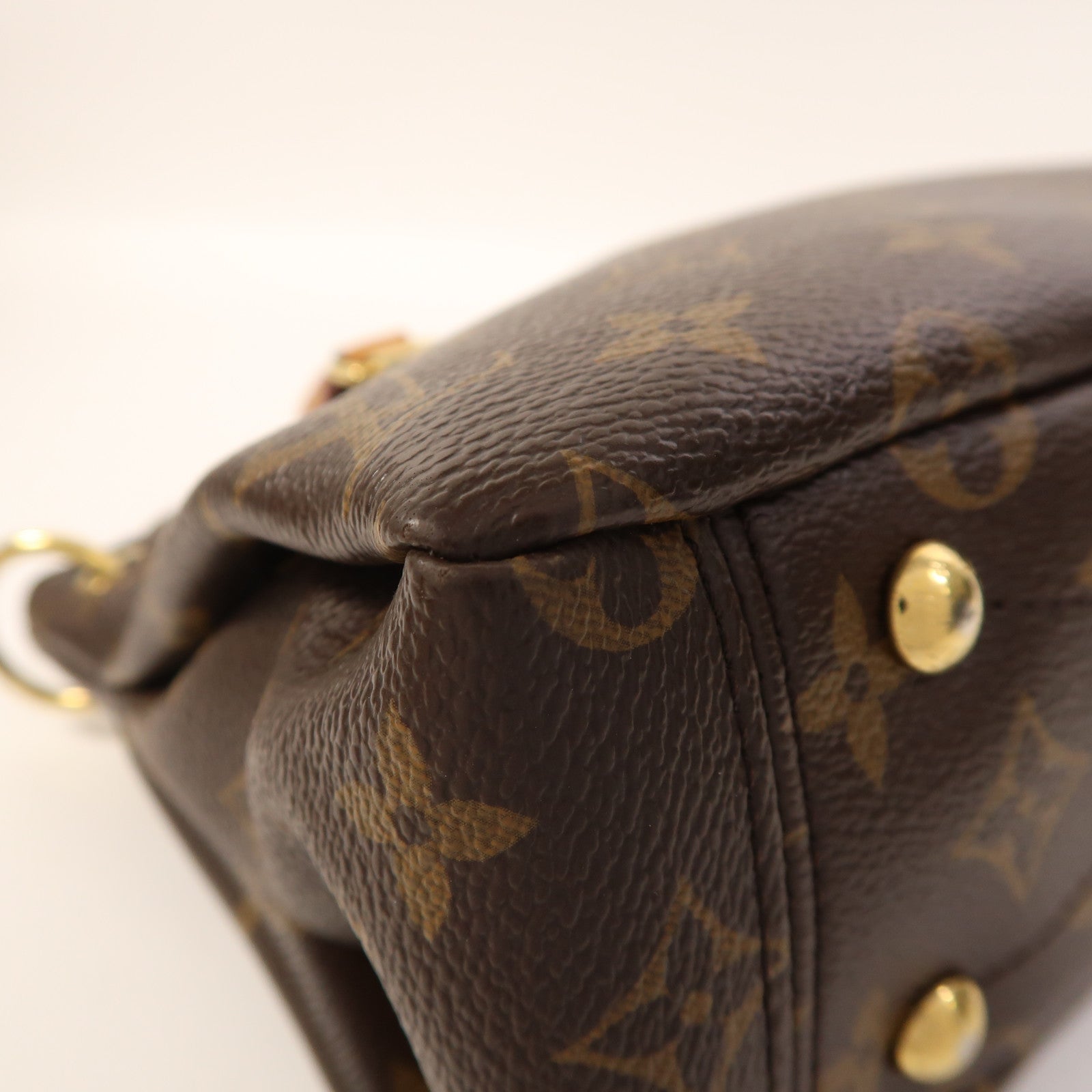 LOUIS VUITTON 【激減優惠】Monogram Pallas BB金扣手挽肩背兩用袋