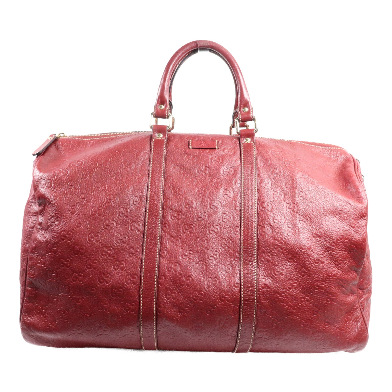 GUCCI 牛皮皮革Boston Bag手挽袋