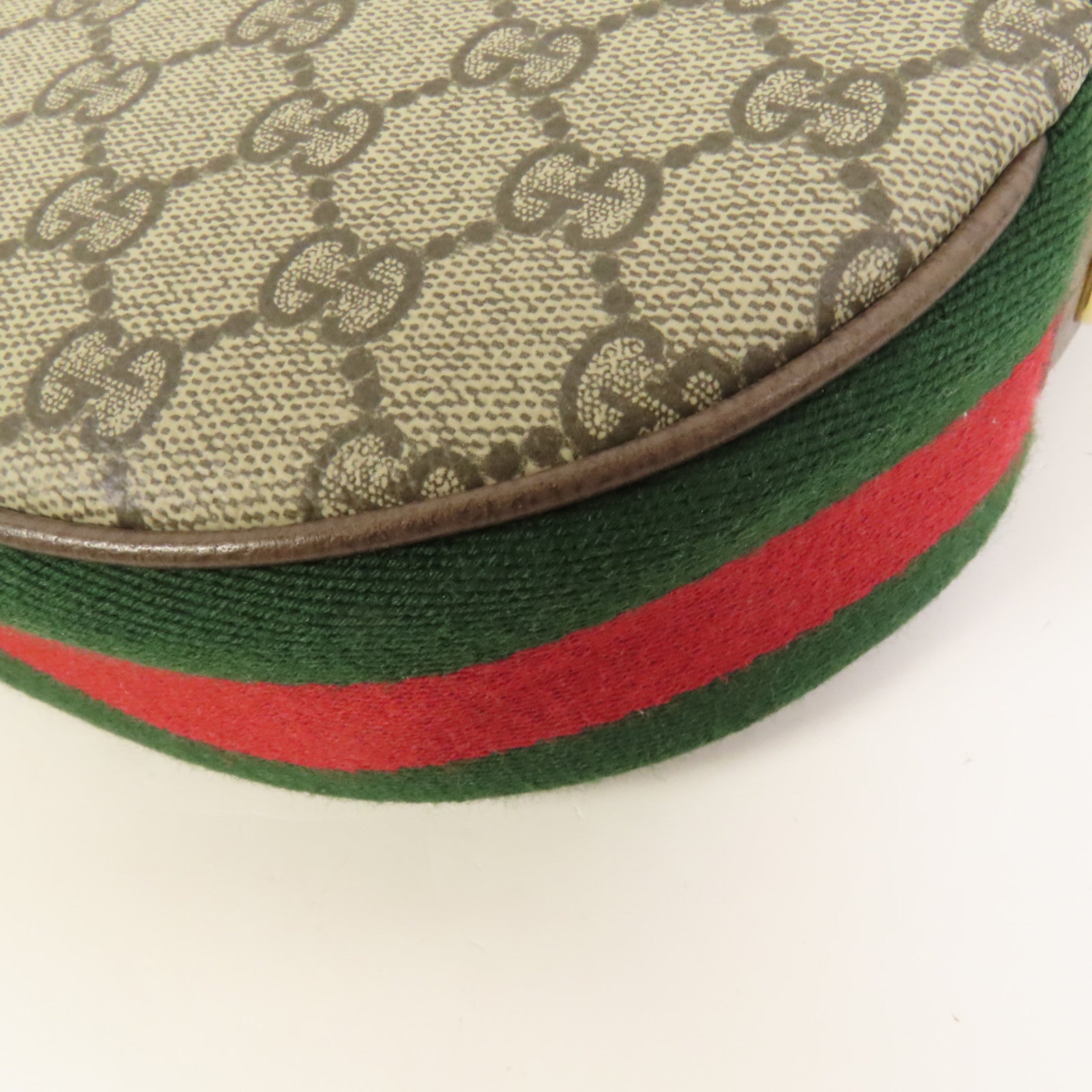 GUCCI 塗層帆布Ophidia Mini Bag金扣肩背袋