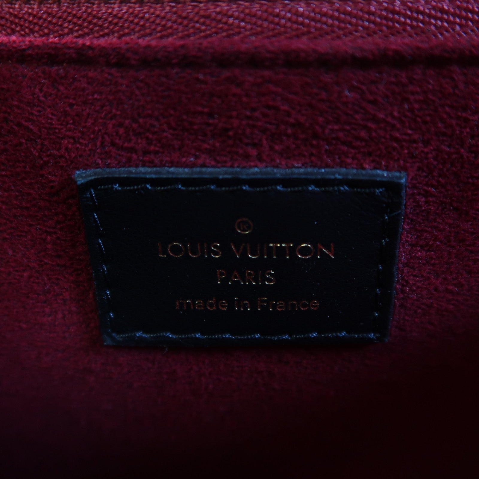 LOUIS VUITTON Monogram Passy金扣鏈帶肩背袋啡色