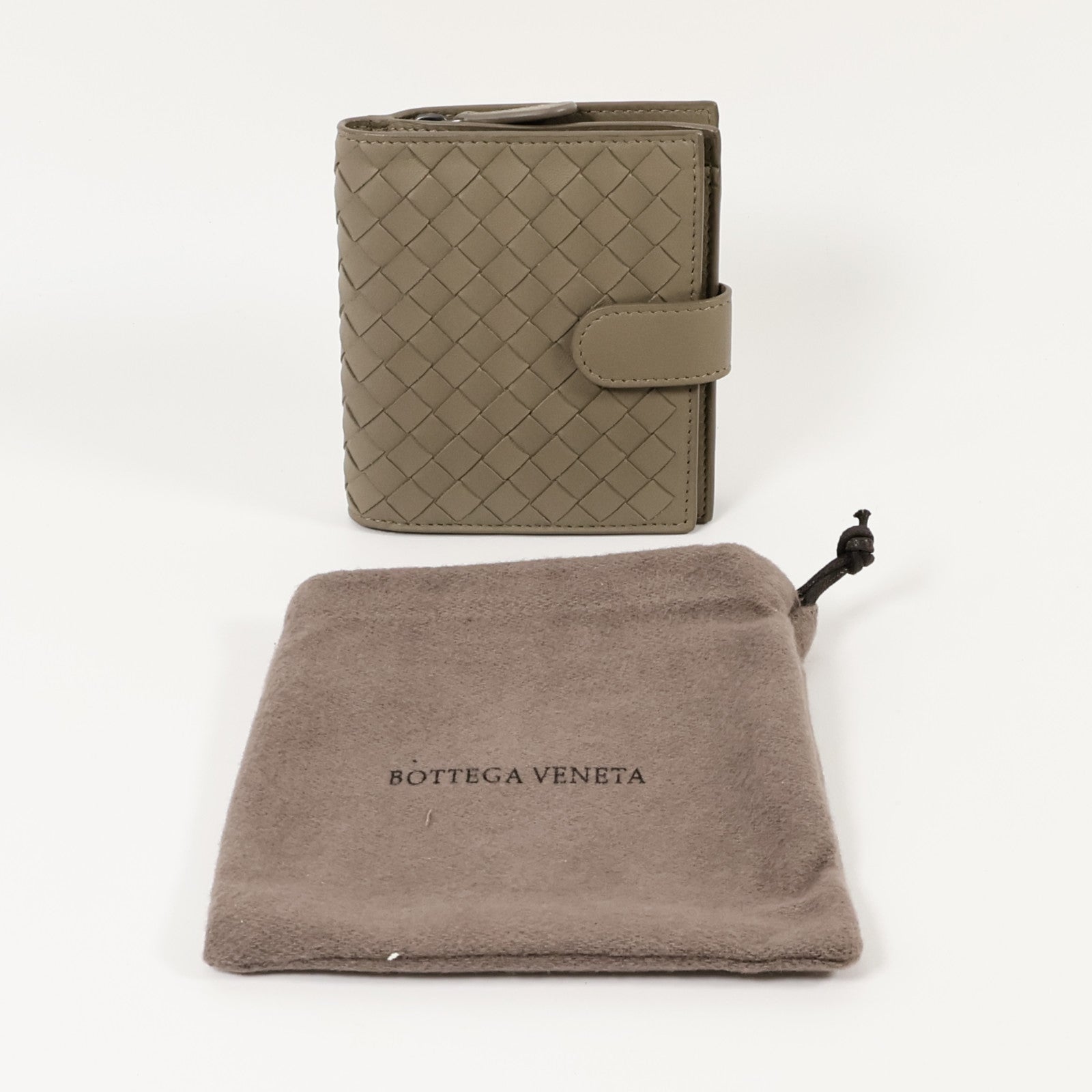 BOTTEGA VENETA 羊皮皮革Fold Wallet錢包