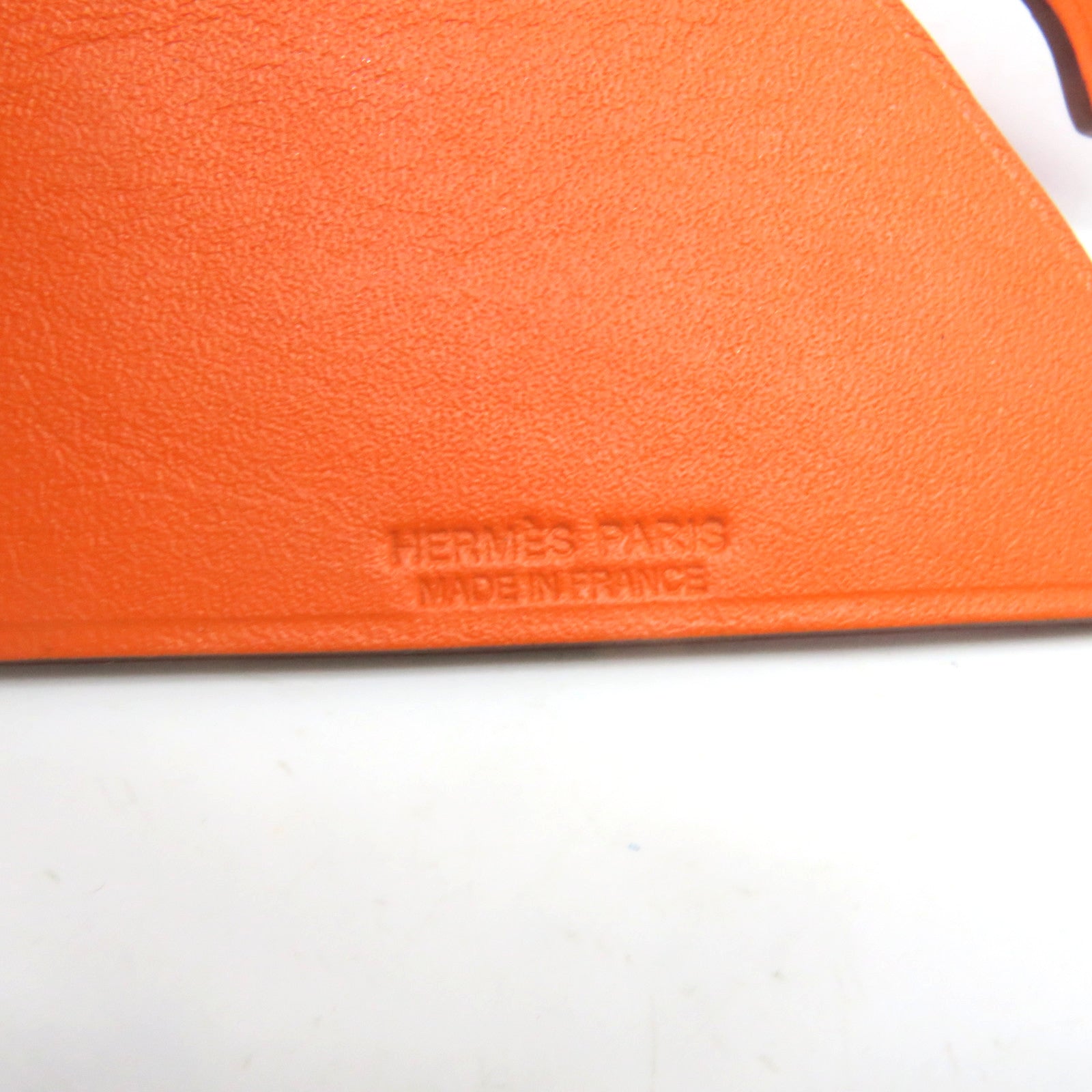 HERMES Swift皮革Charm挂饰紫色/橙色