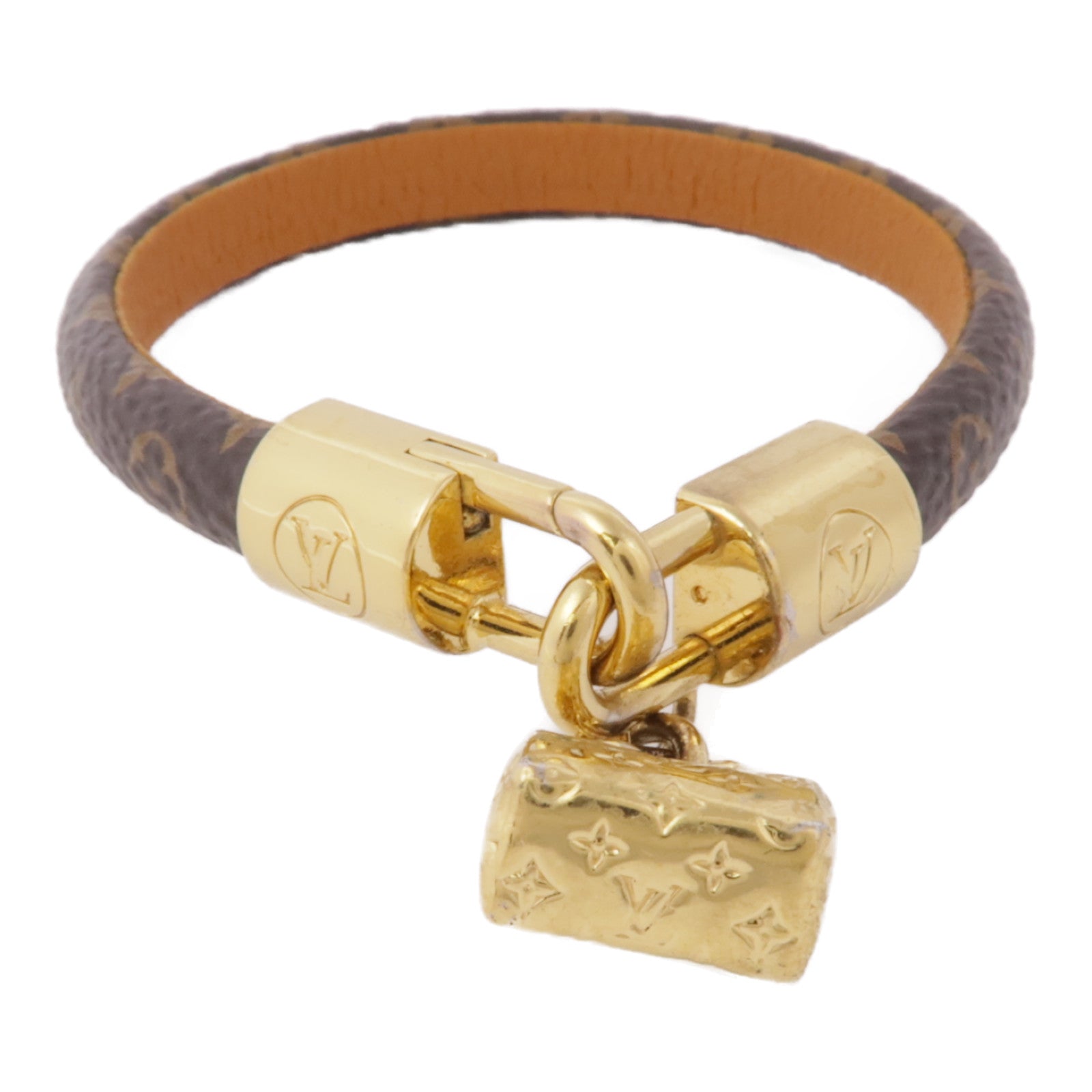 LOUIS VUITTON Monogram Bracelet金扣手鐲