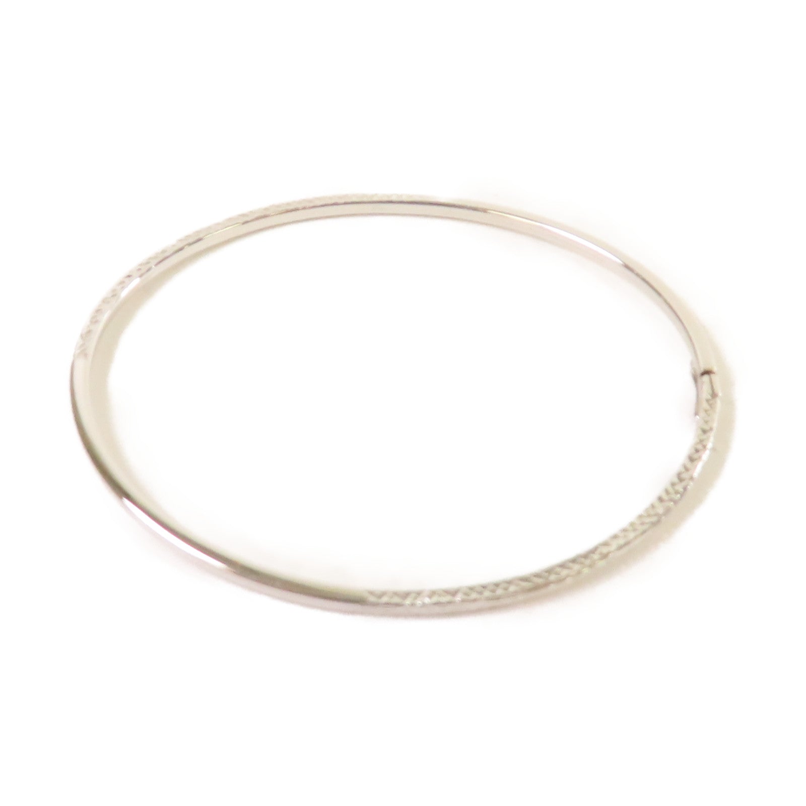 JEWELRY 【激減優惠】18K白金White Gold Bangle手鐲