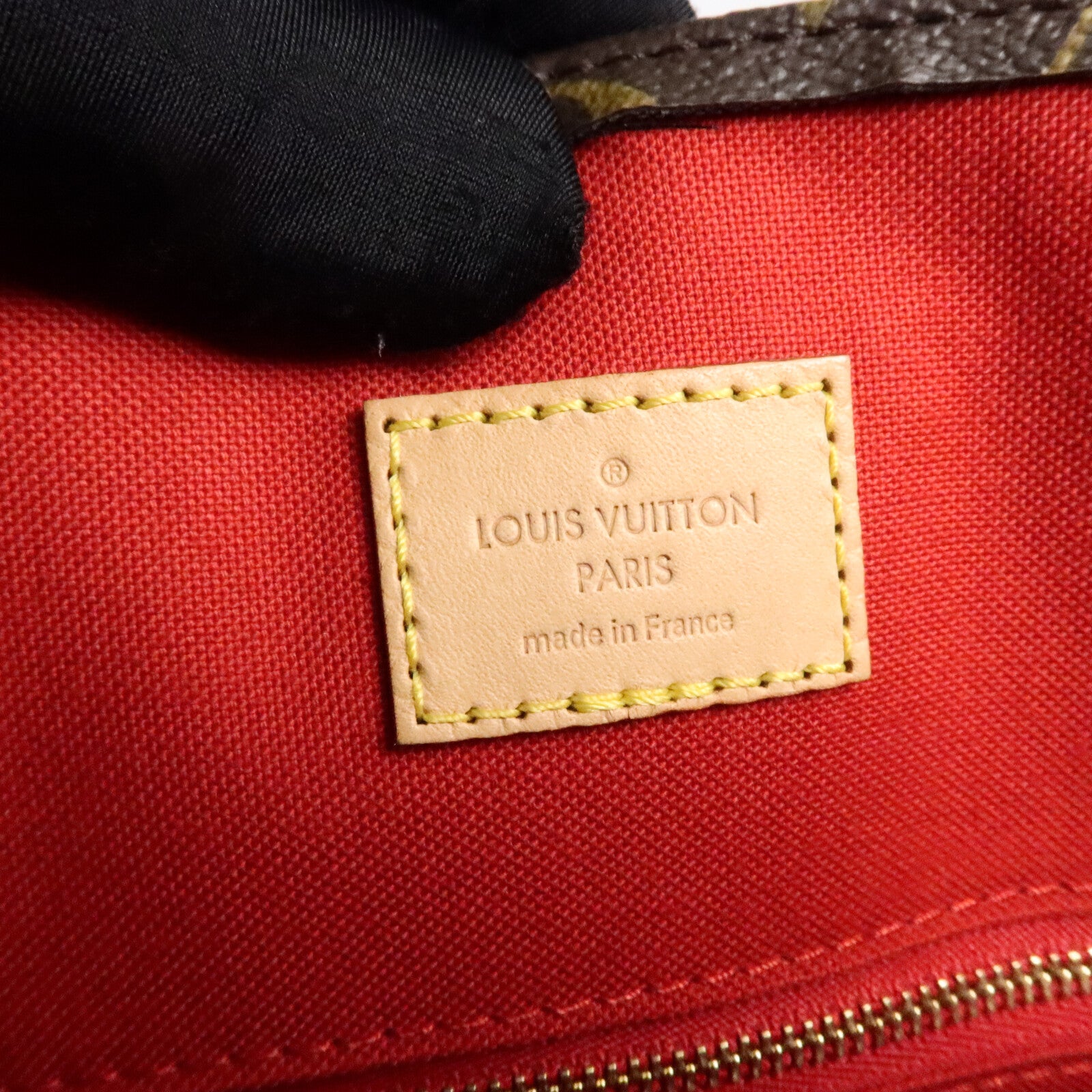 LOUIS VUITTON Monogram Sac Plat PM手挽肩背兩用袋