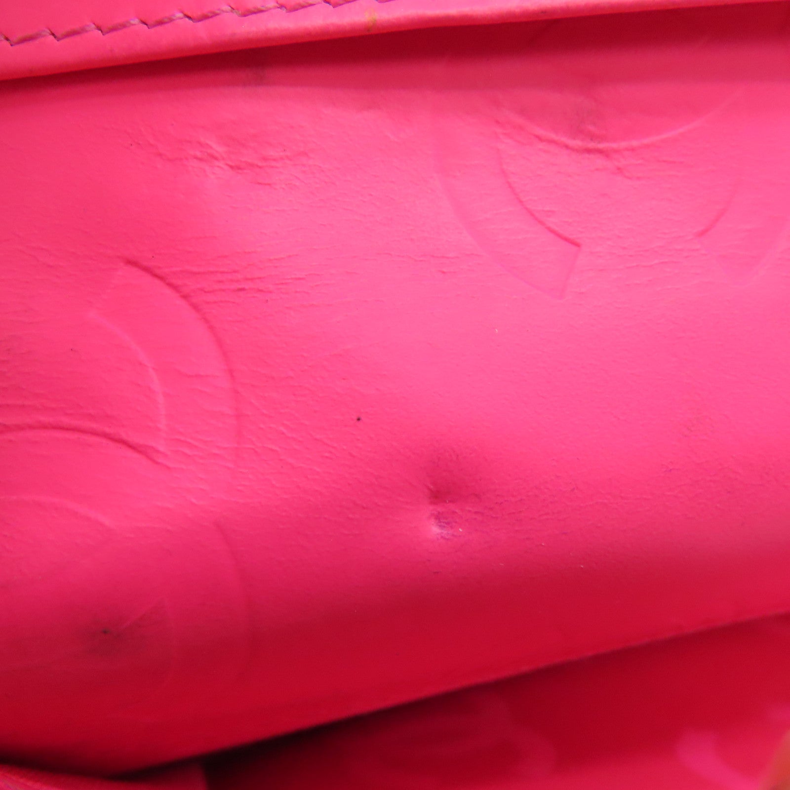 CHANEL 牛皮皮革Long Wallet銀扣長錢包黑色