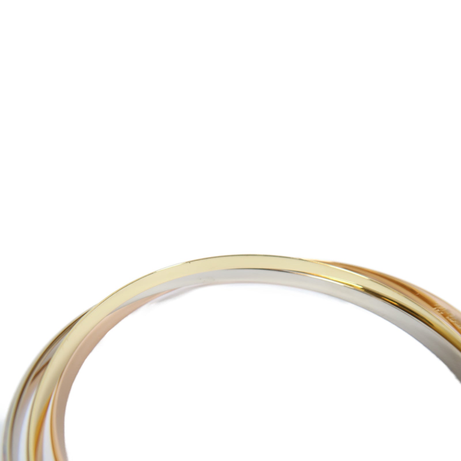 CARTIER 【激減優惠】18K黃金/白金/玫瑰金Trinity手鐲