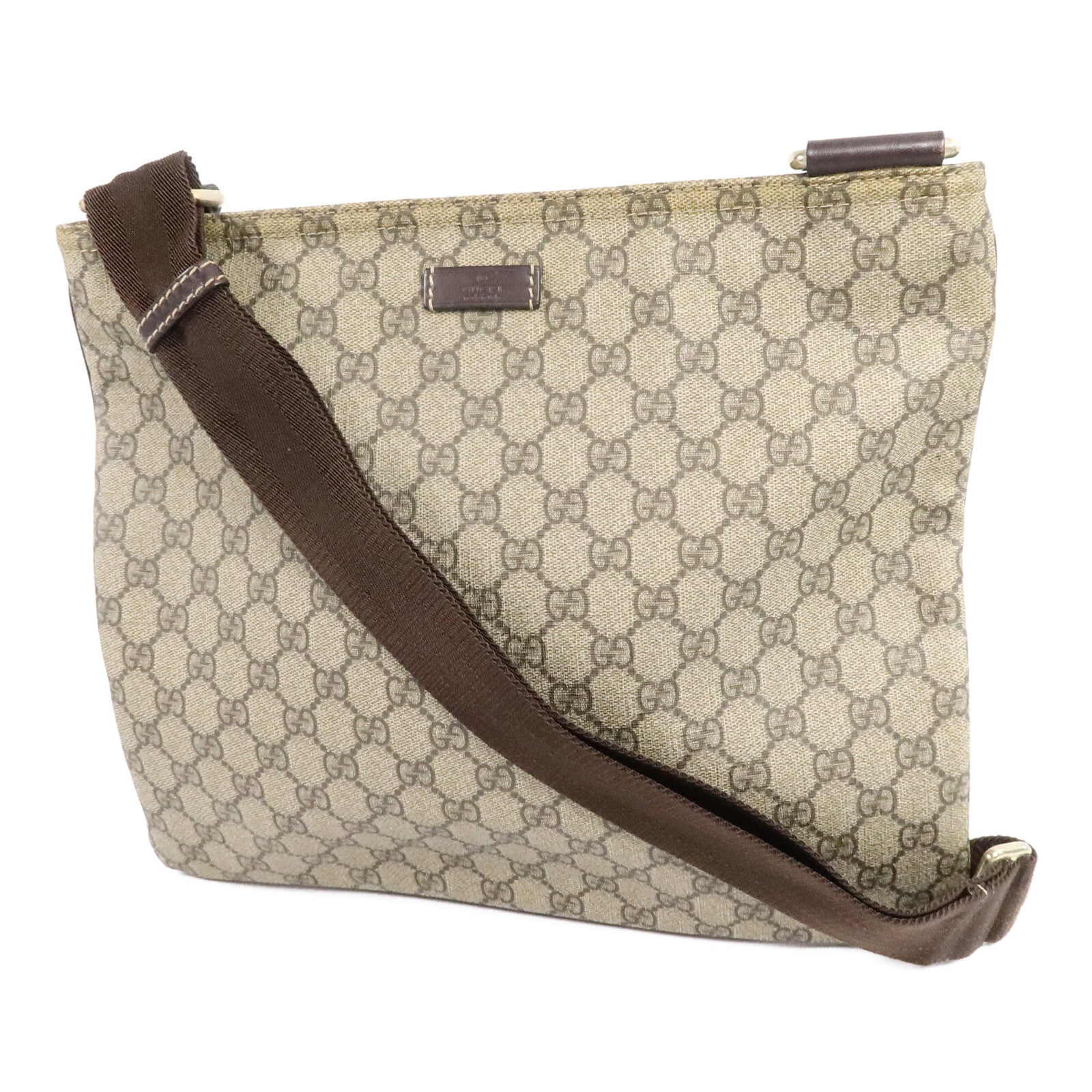 GUCCI 塗層帆布Shoulder Bag肩背袋