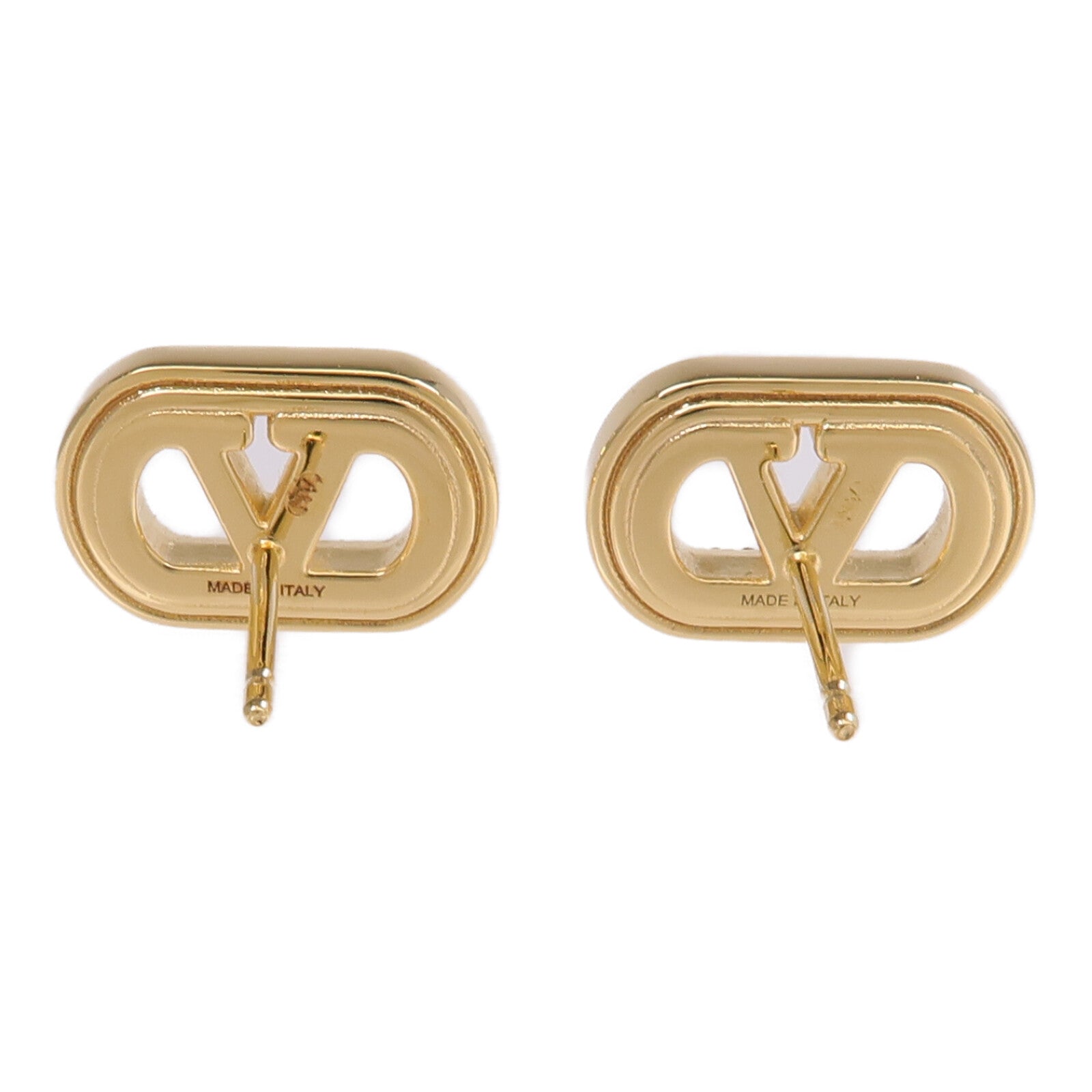 Valentino 金屬Garavani VLogo Signature Earrings耳環