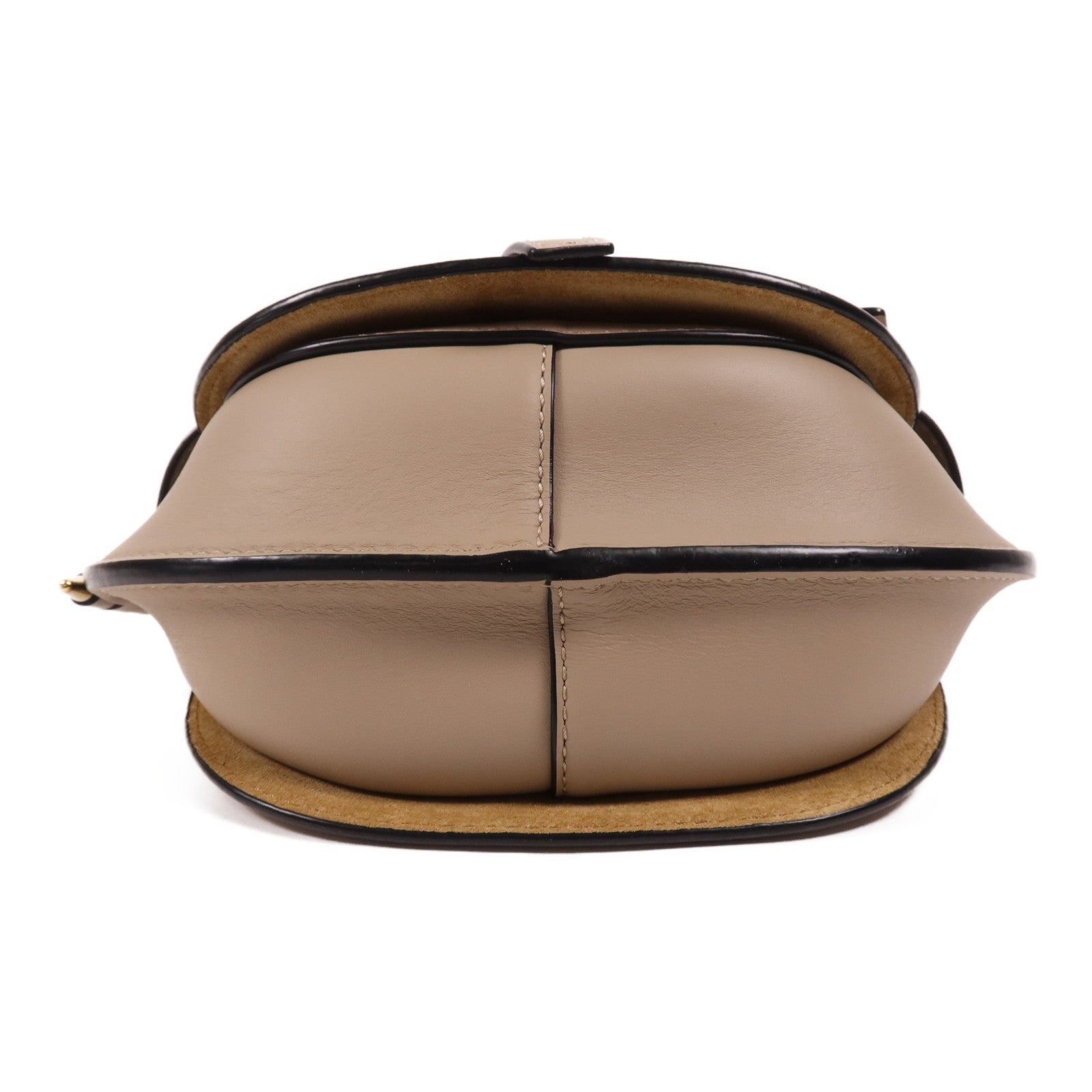 LOEWE 牛皮皮革Mini Gate金肩背袋