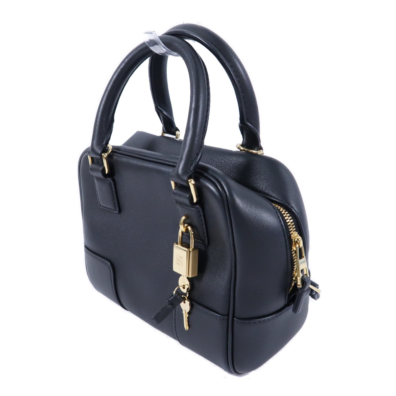 LOEWE 牛皮皮革Amazona 16 Square手挽肩背兩用袋