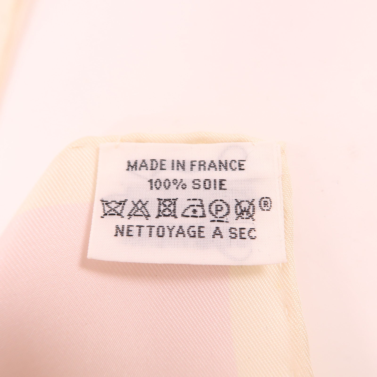 HERMES Scarf Scarves Silk Pink/Multicolor