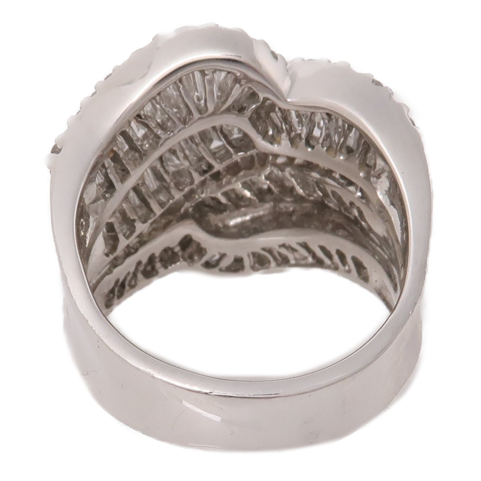 JEWELRY 【激減優惠】18K白金Diamond Ring鑽石戒指US#6.75