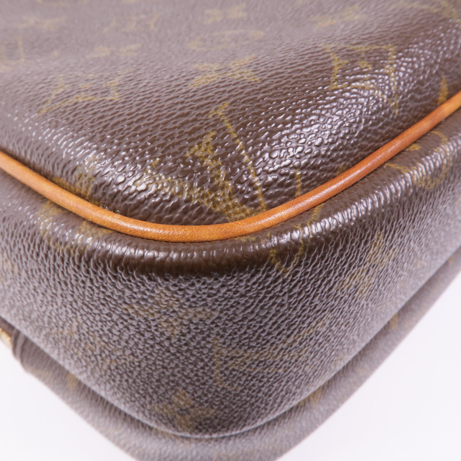 LOUIS VUITTON LV GHW Reporter PM Shoulder Bag M45254 Monogram Brown