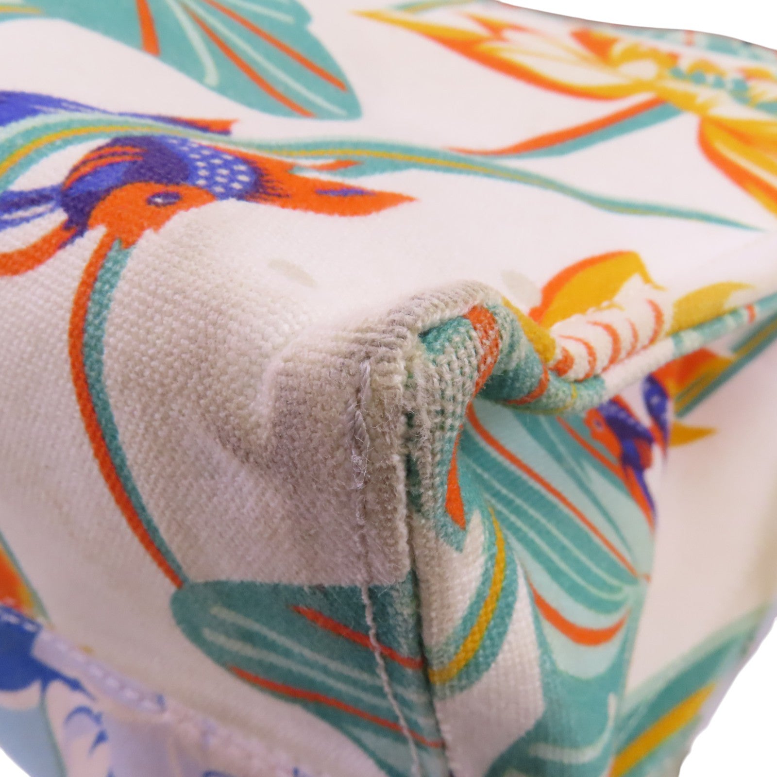 LOEWE 帆布Paulas Ibiza Mermaid Medium Cushion Tote肩背袋