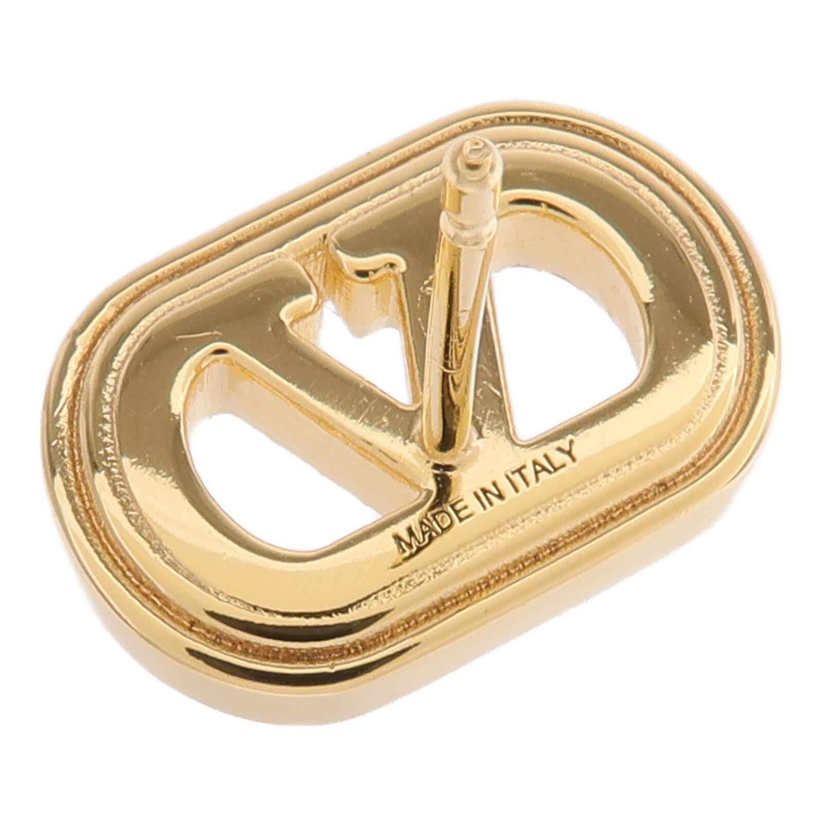 Valentino 金屬Garavani VLogo Signature Earrings耳環