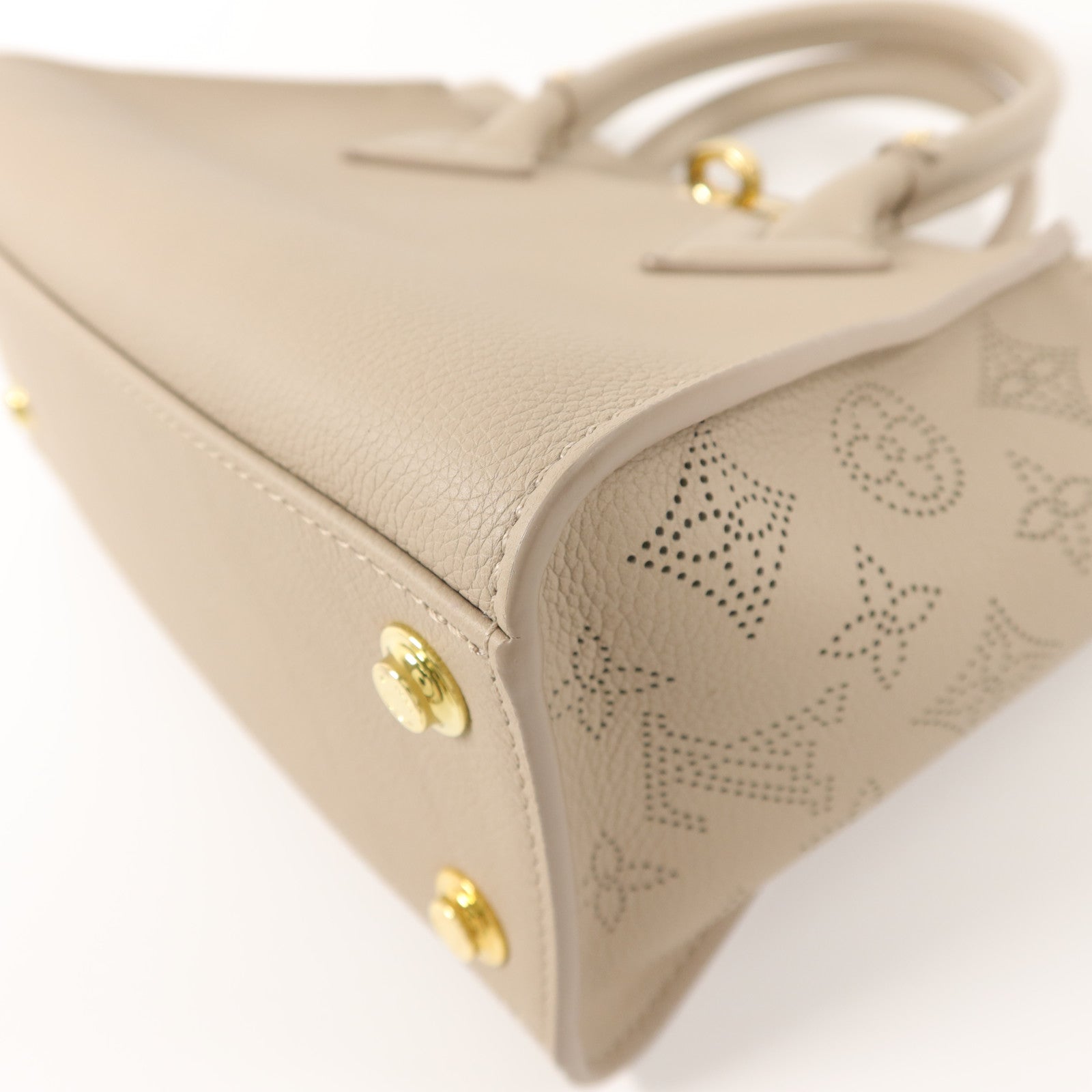 LOUIS VUITTON Monogram Mahina On My Side PM手挽肩背兩用袋