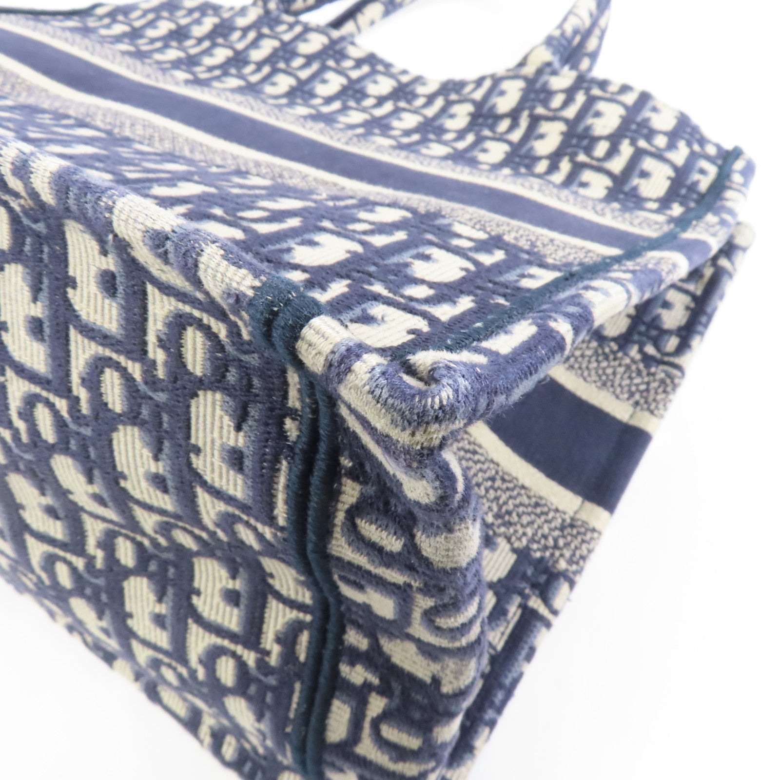 Dior 帆布Book Tote Bag手挽袋藍色