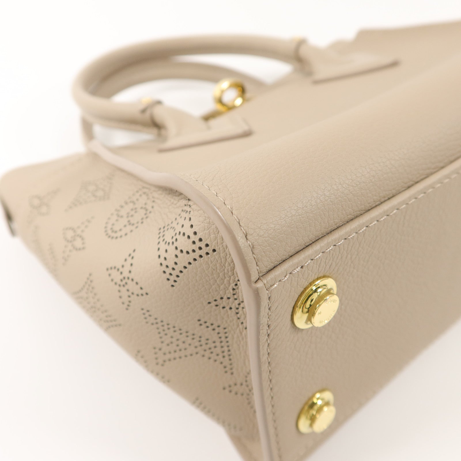 LOUIS VUITTON Monogram Mahina On My Side PM手挽肩背兩用袋