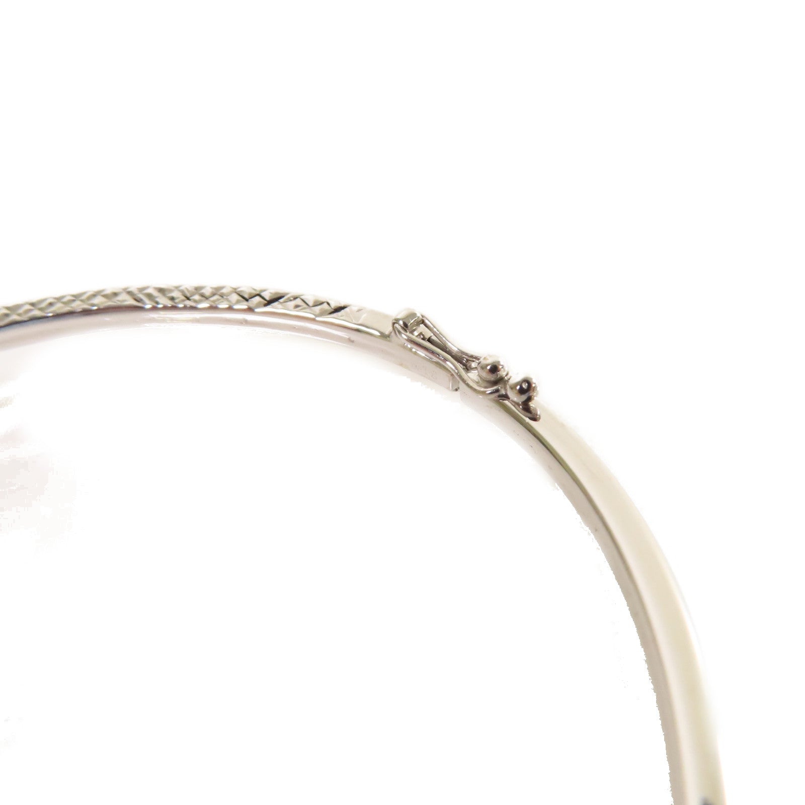 JEWELRY 【激減優惠】18K白金White Gold Bangle手鐲