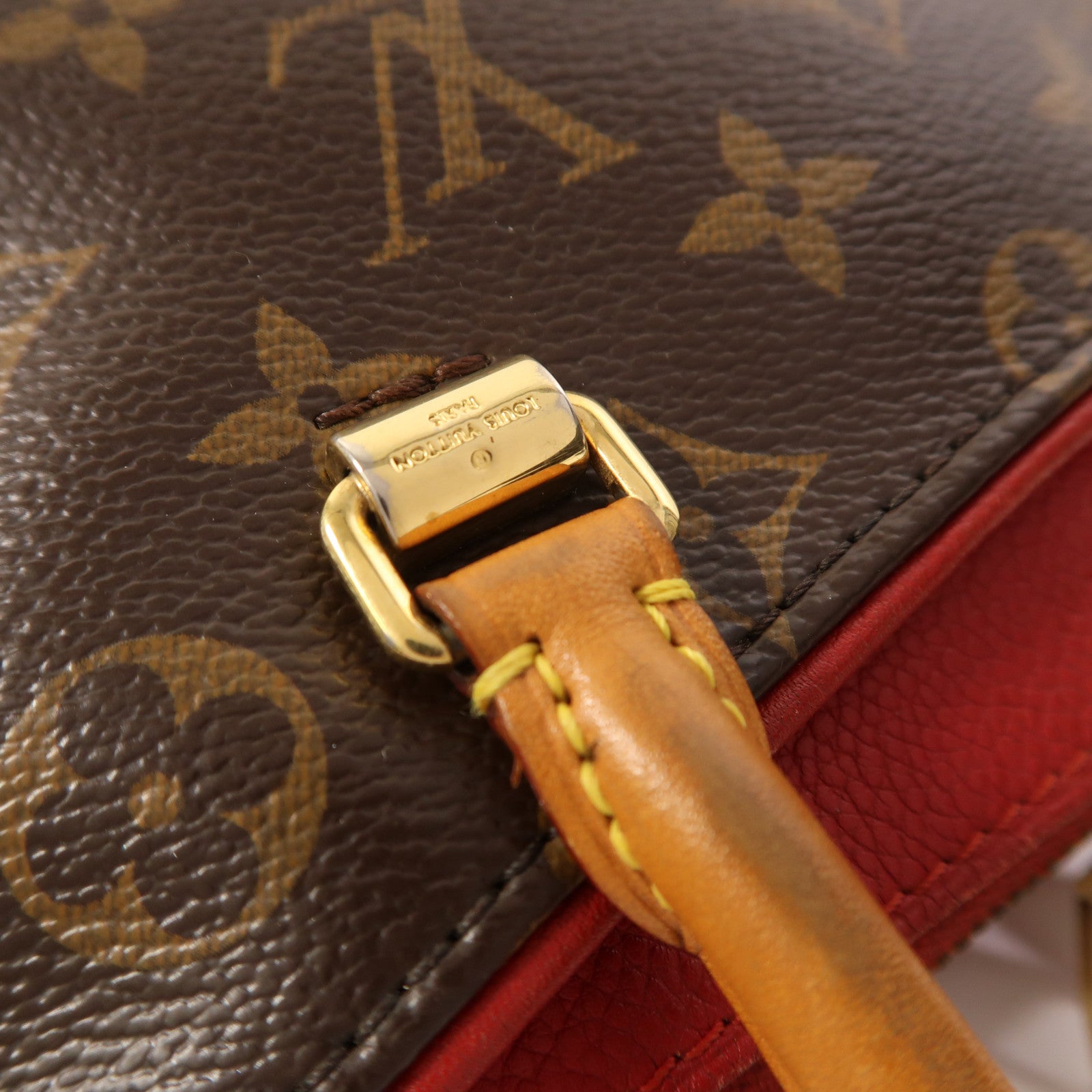 LOUIS VUITTON 【激減優惠】Monogram Pallas BB金扣手挽肩背兩用袋