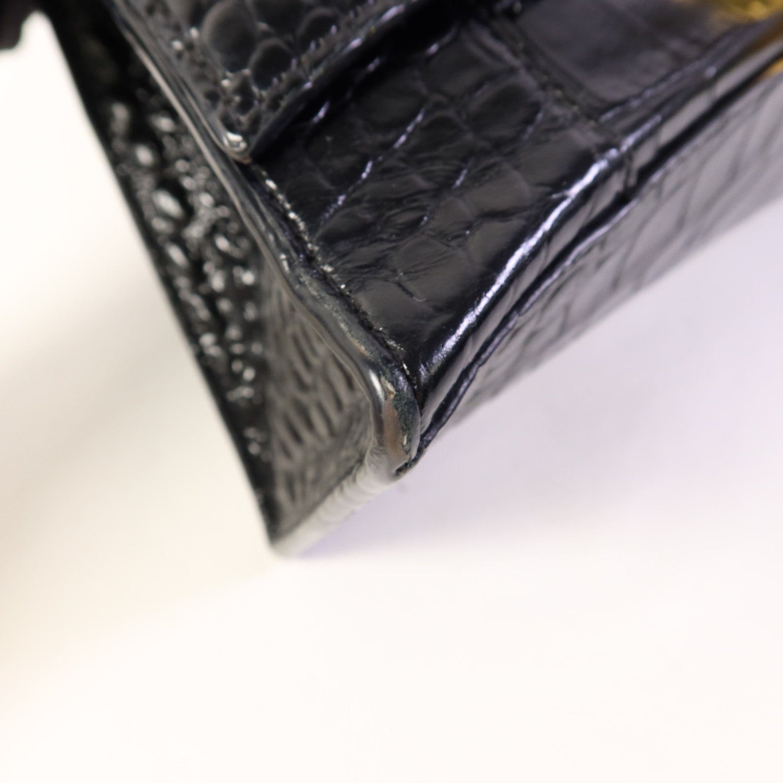 BALENCIAGA 牛皮皮革Hourglass金扣手挽肩背兩用袋