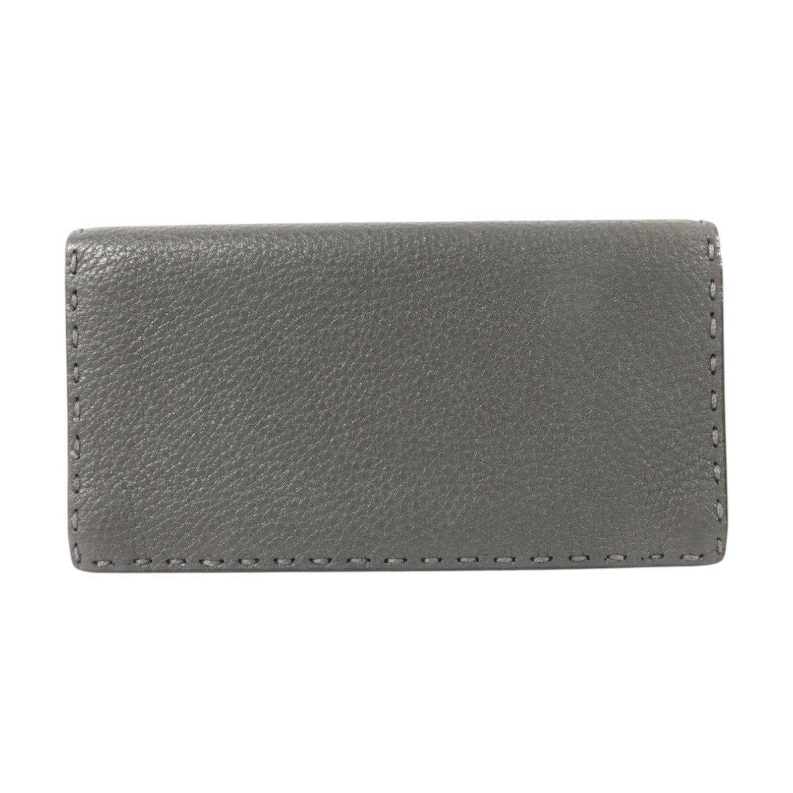 FENDI 牛皮皮革Long Wallet銀扣長錢包