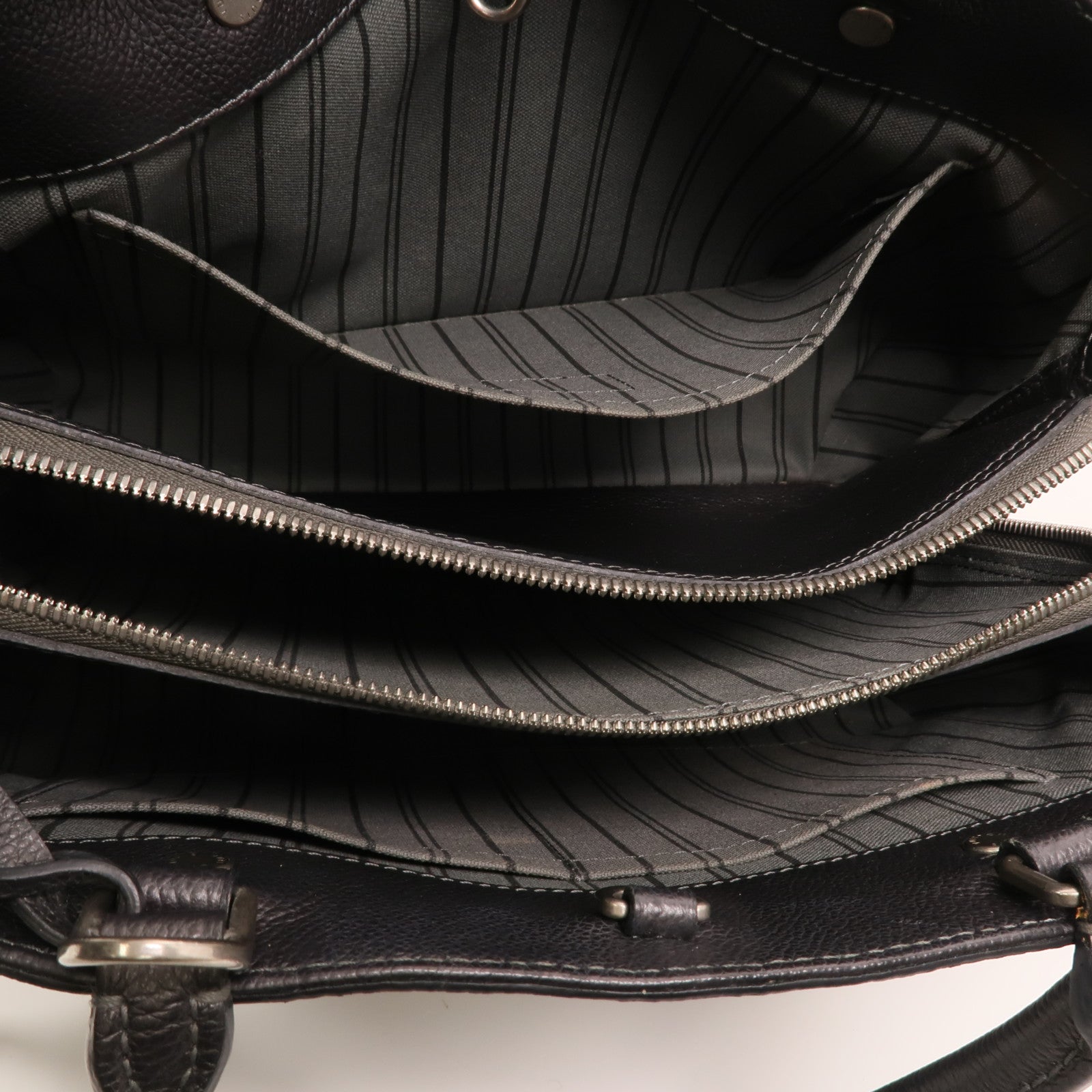 LOUIS VUITTON 【激減優惠】Monogram Empreinte Montaigne BB銀扣手挽肩背兩用袋