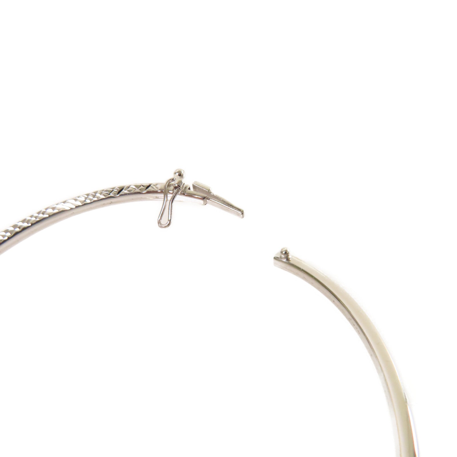JEWELRY 【激減優惠】18K白金White Gold Bangle手鐲
