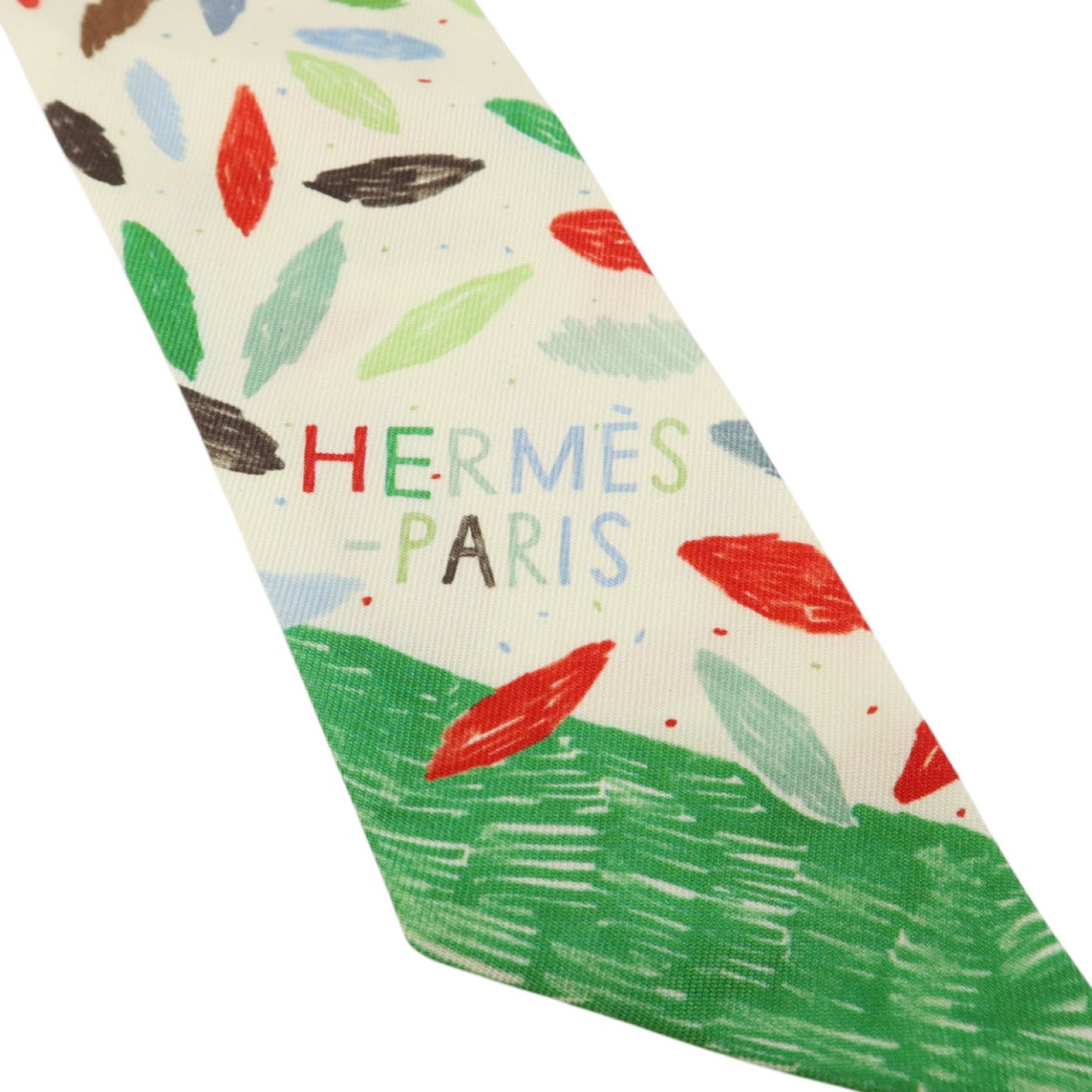HERMES 絲質Twilly絲巾