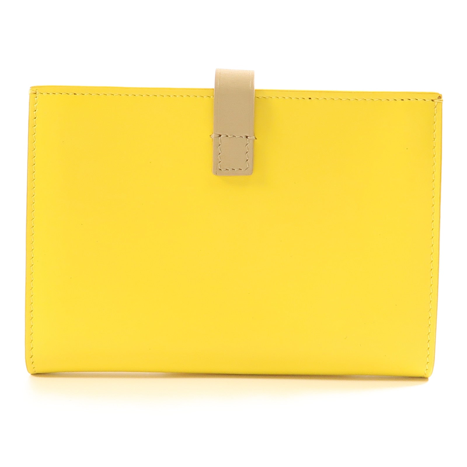 CELINE 羊皮皮革wallet金扣錢包