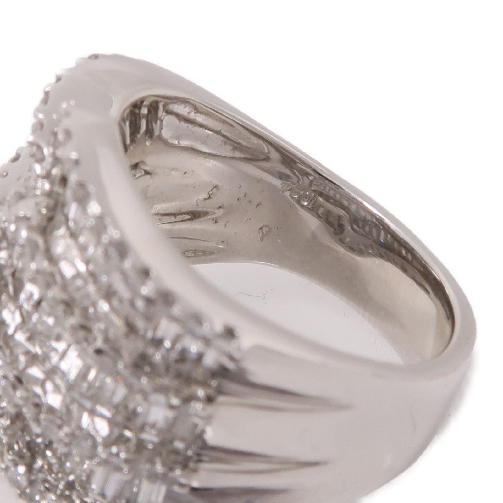 JEWELRY 【激減優惠】18K白金Diamond Ring鑽石戒指US#6.75