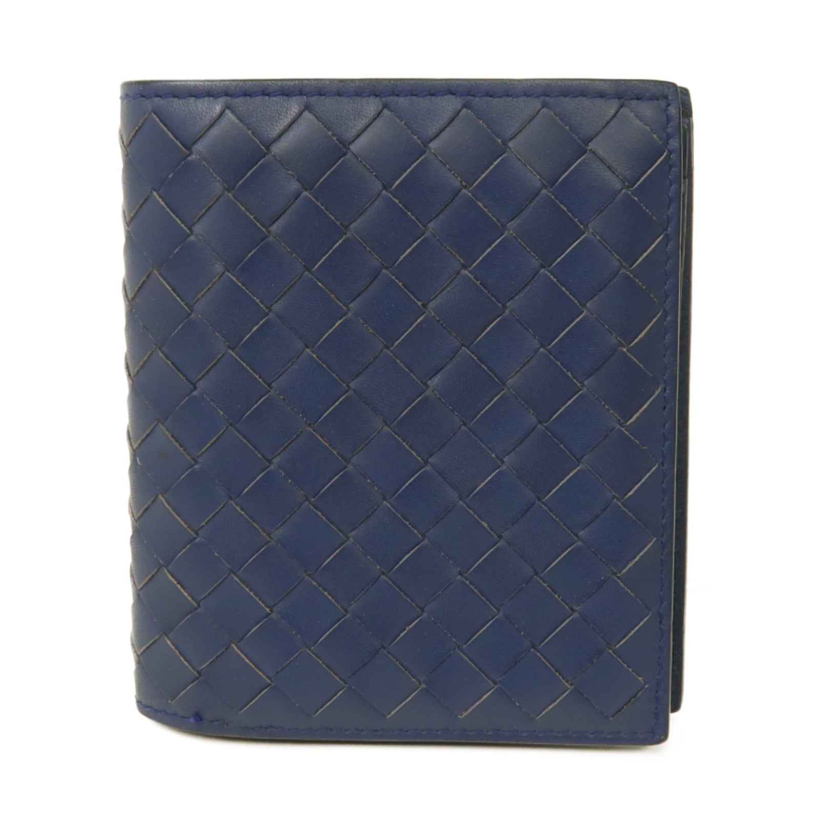 BOTTEGA VENETA 【激減優惠】皮革Wallet錢包藍色
