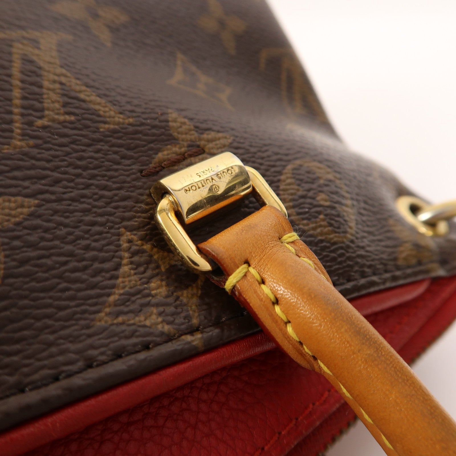 LOUIS VUITTON 【激減優惠】Monogram Pallas BB金扣手挽肩背兩用袋