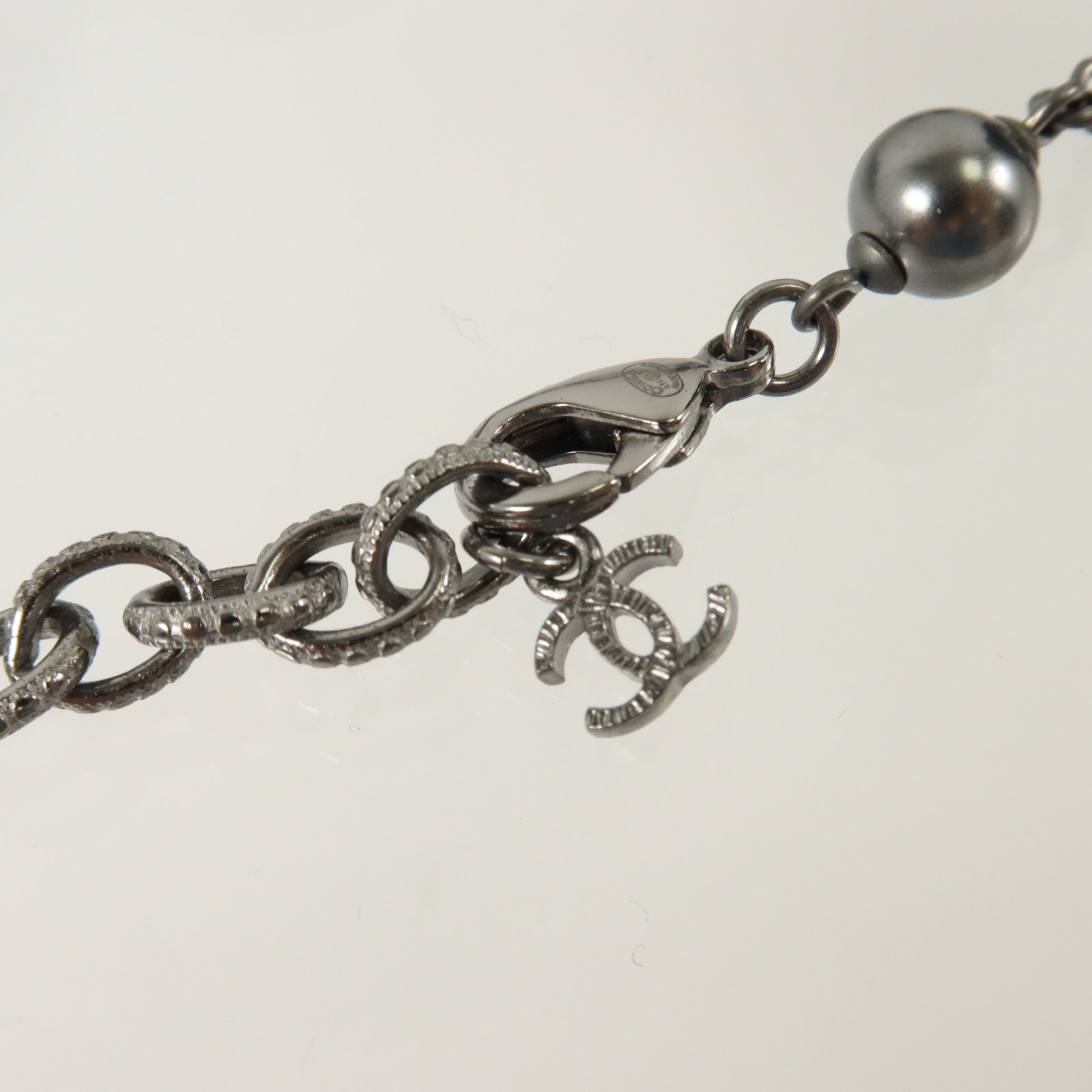 CHANEL PVC/金屬Necklace項鏈