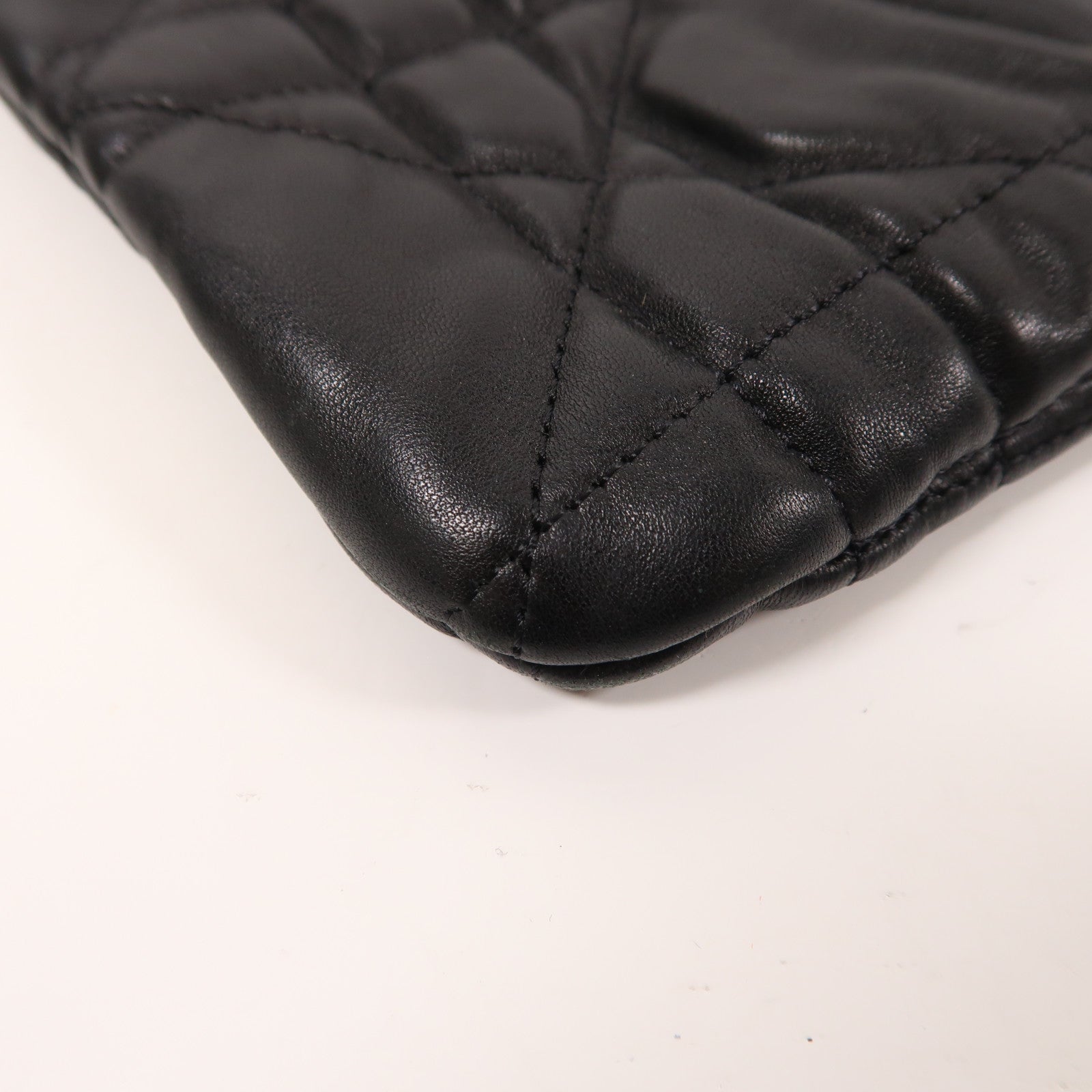 Dior 羊皮皮革Clutch Bag金扣手拿包