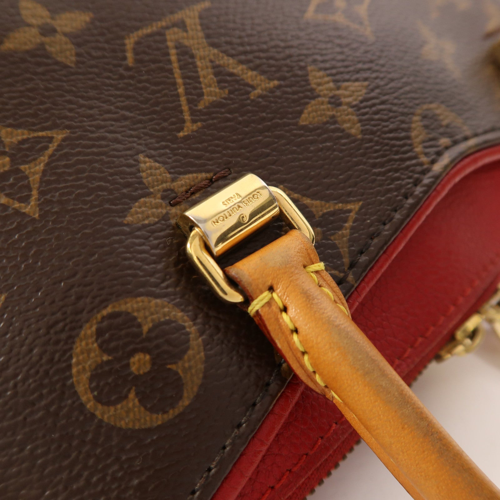 LOUIS VUITTON 【激減優惠】Monogram Pallas BB金扣手挽肩背兩用袋