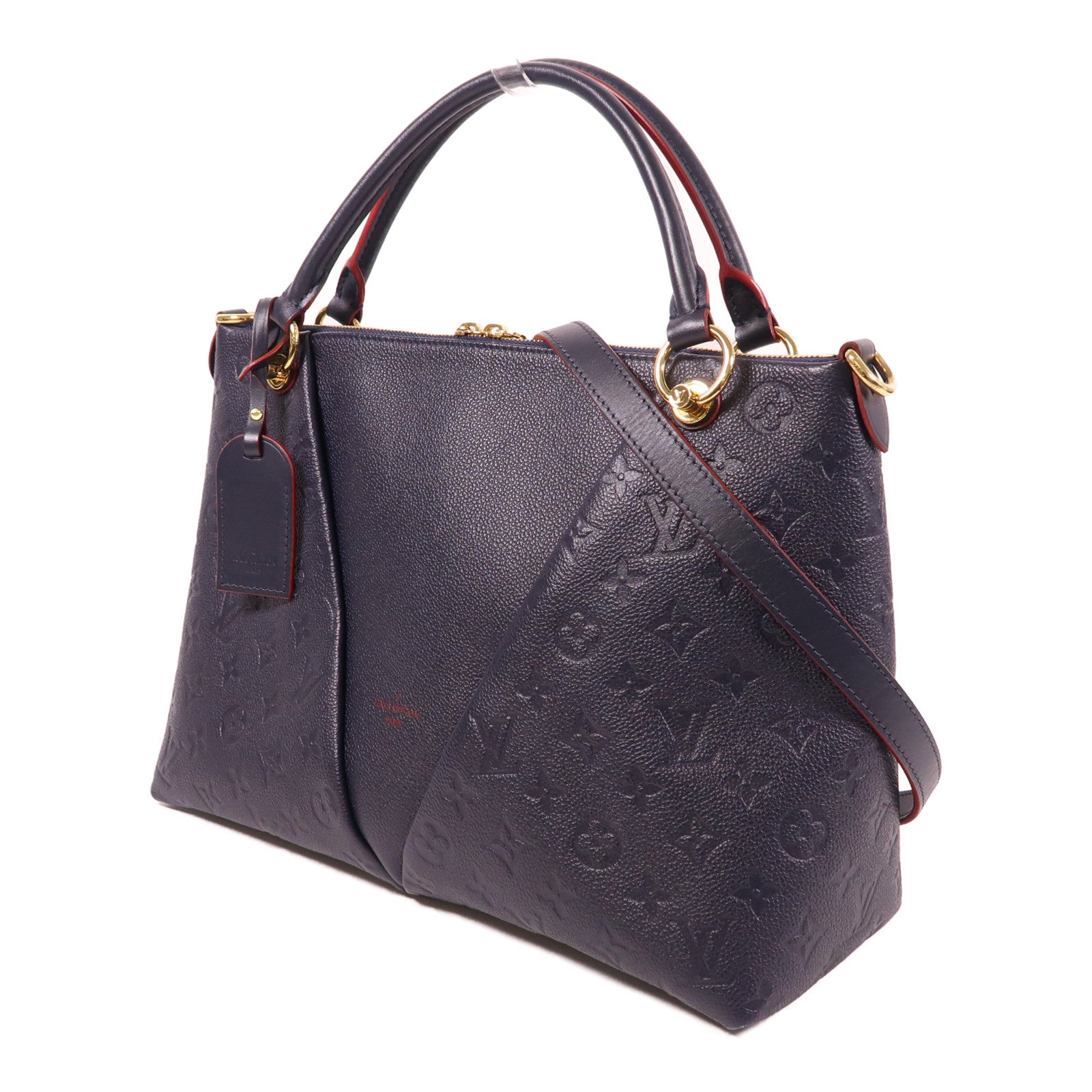 LOUIS VUITTON 【激減優惠】Monogram Empreinte V Tote MM金扣手挽肩背兩用袋