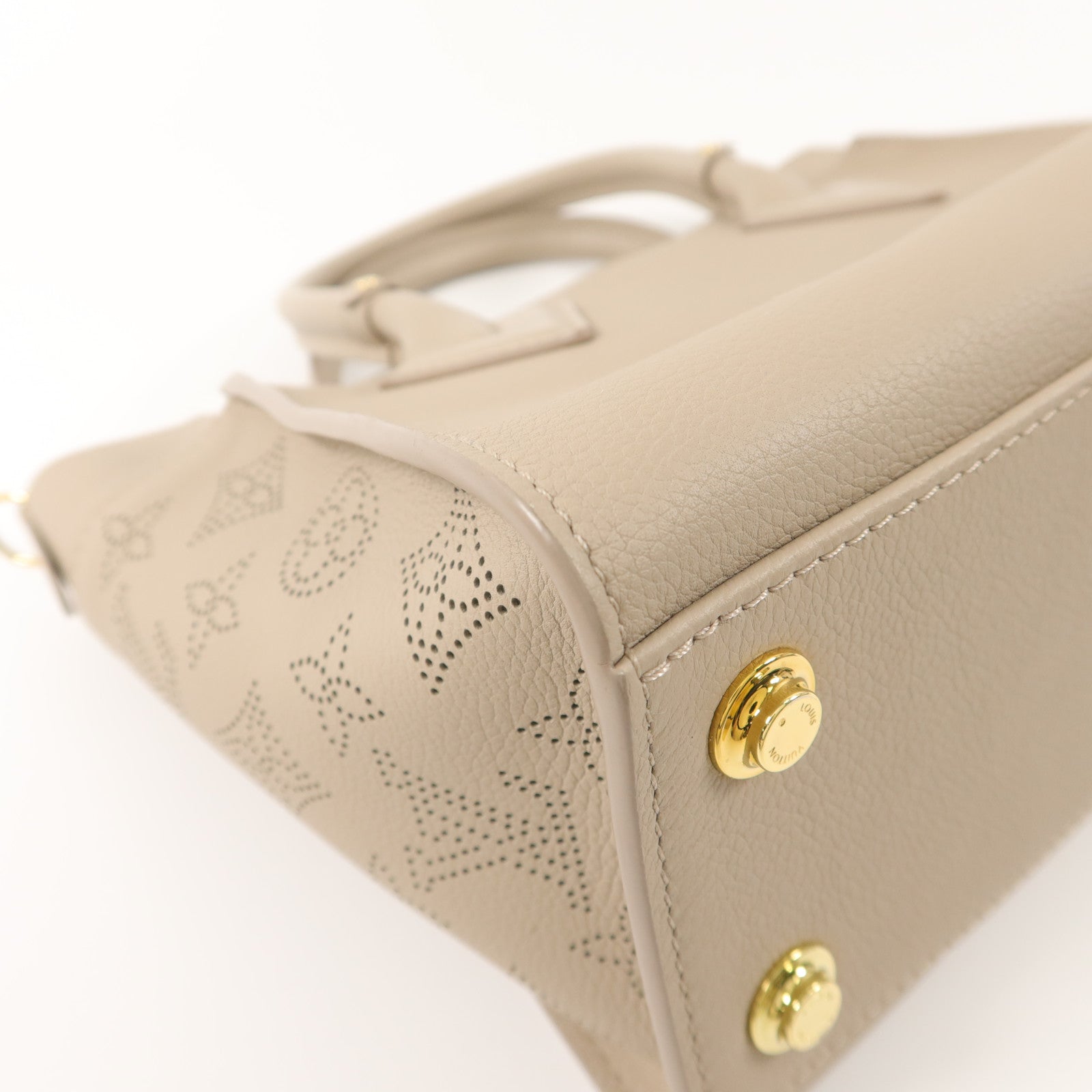 LOUIS VUITTON Monogram Mahina On My Side PM手挽肩背兩用袋