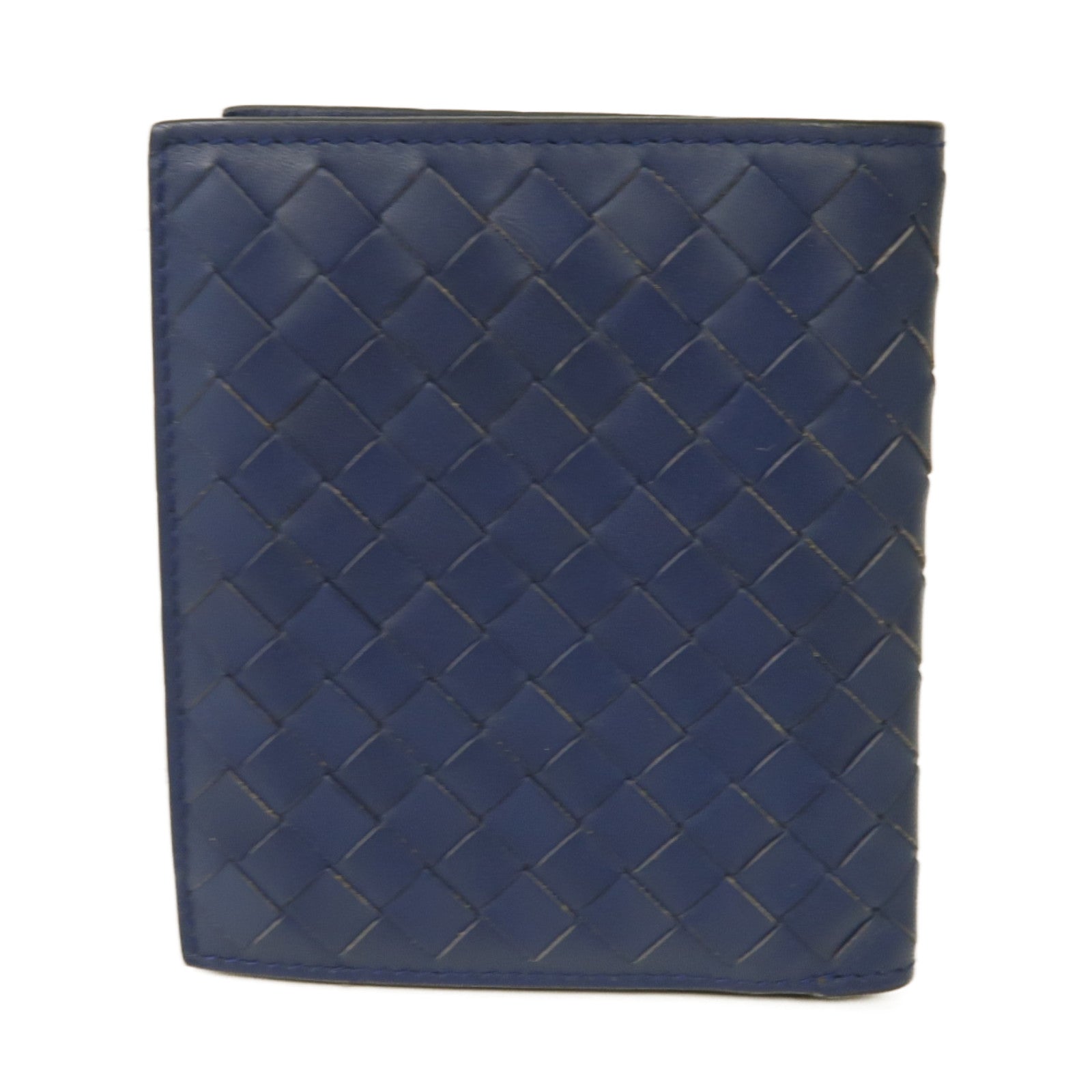 BOTTEGA VENETA 【激減優惠】皮革Wallet錢包藍色