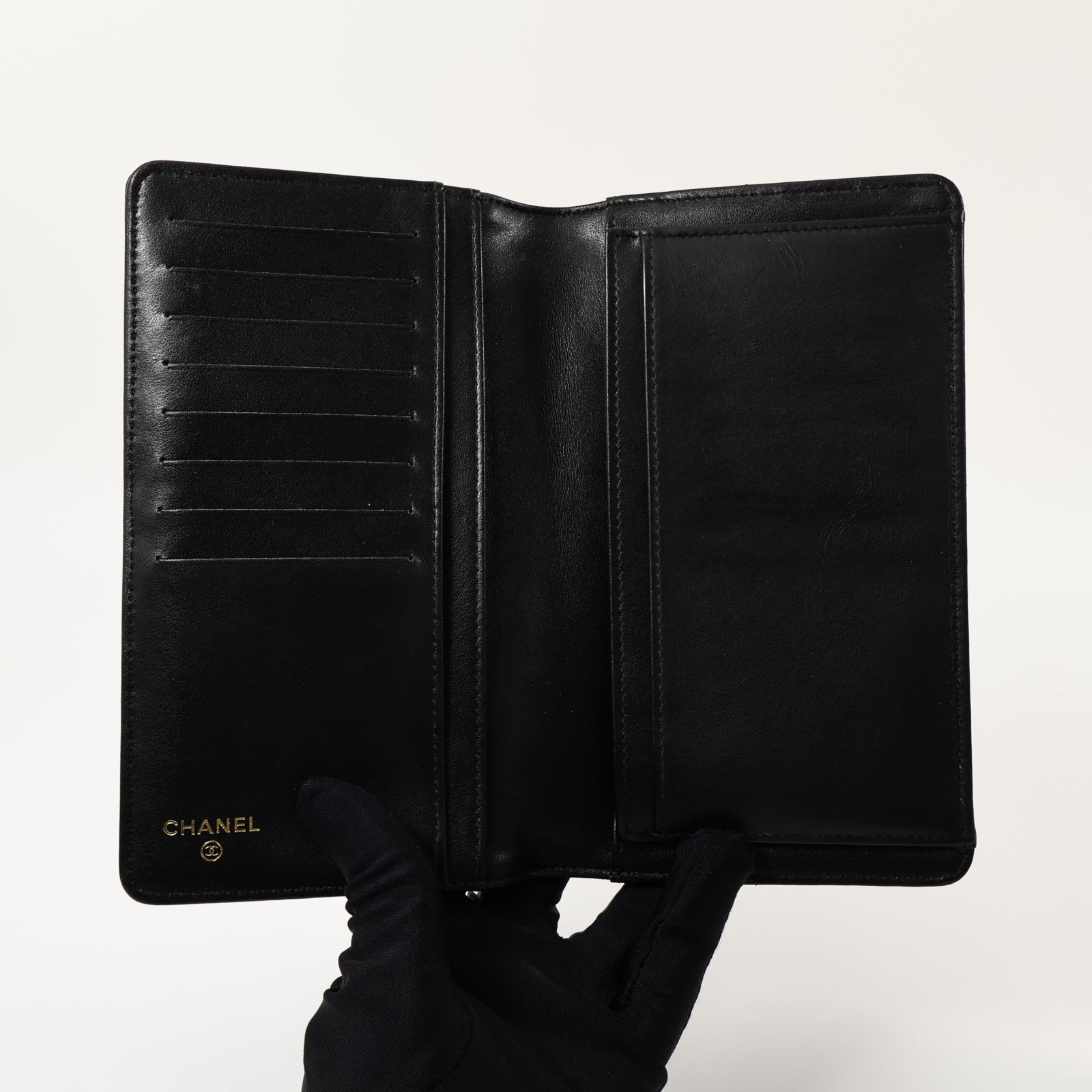 CHANEL 牛皮皮革Boy Chanel Long Wallet