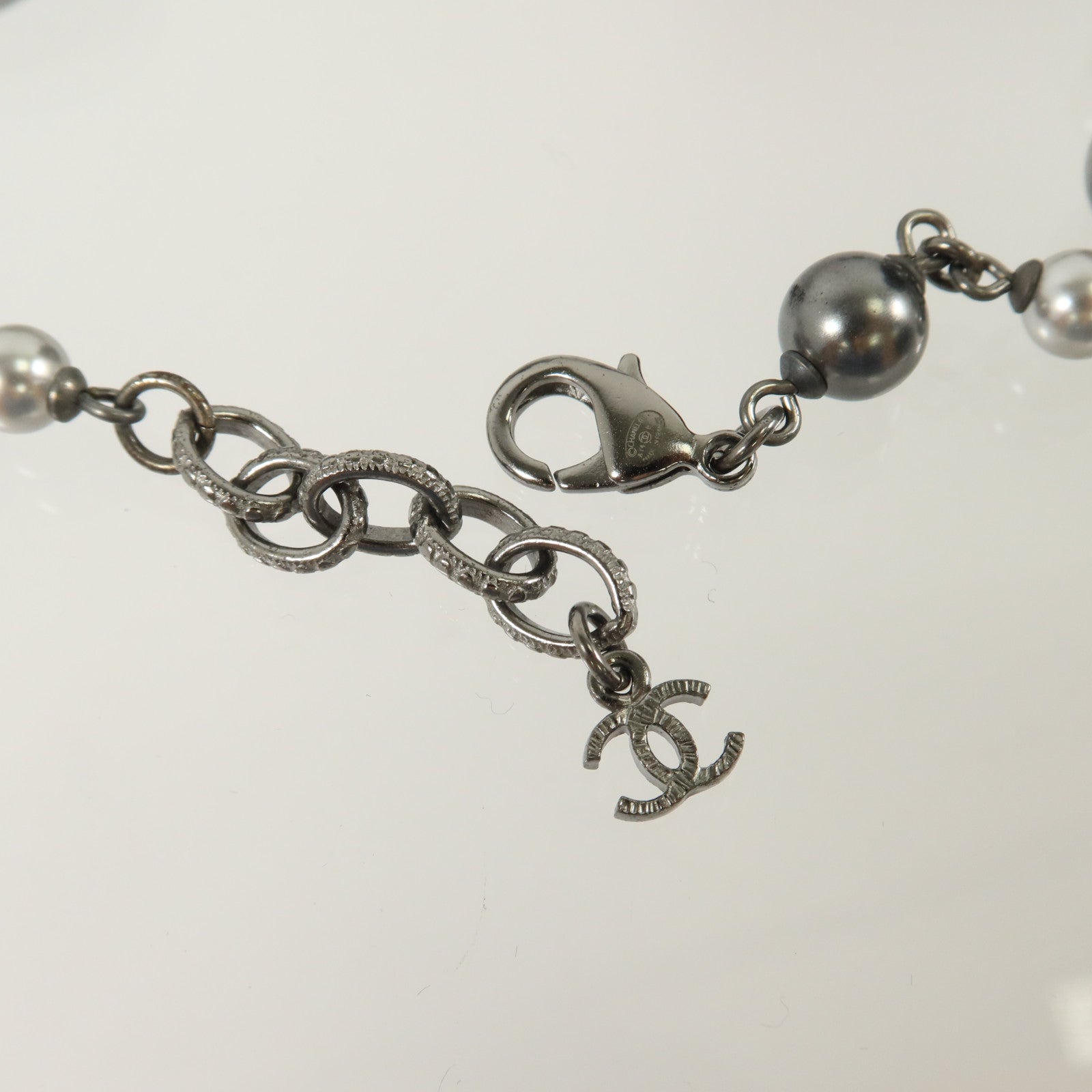 CHANEL PVC/金屬Necklace項鏈
