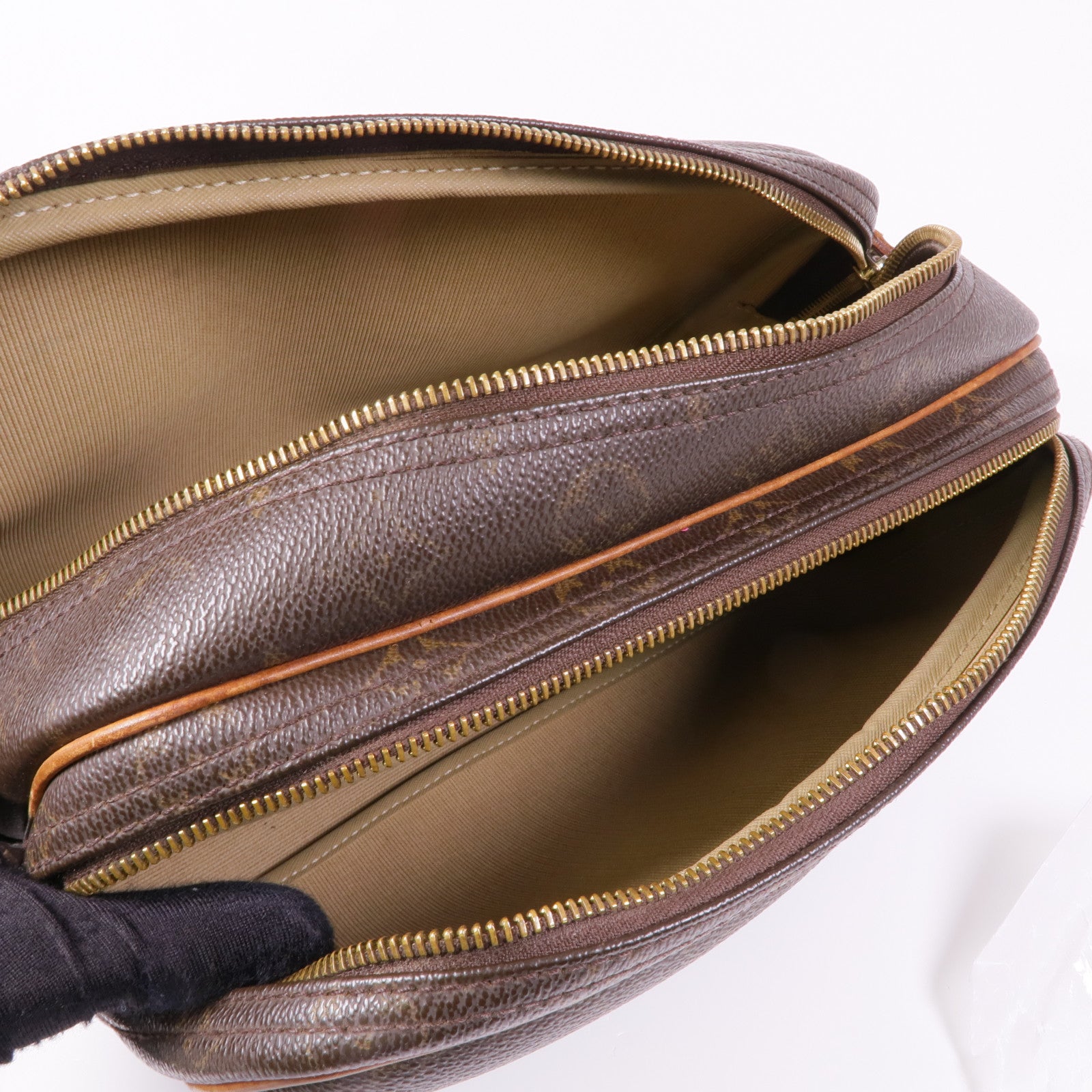 LOUIS VUITTON LV GHW Reporter PM Shoulder Bag M45254 Monogram Brown