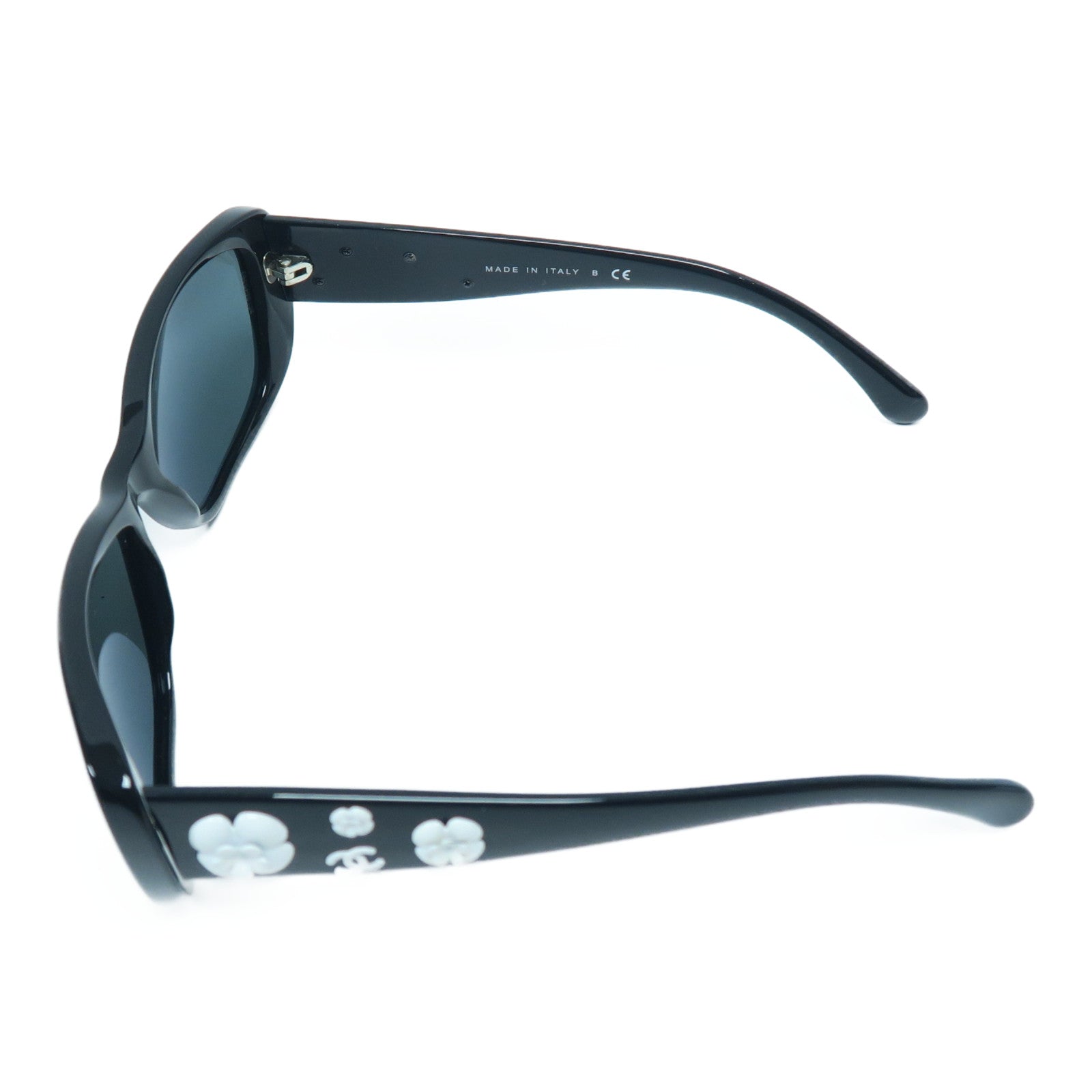 CHANEL 【激減優惠】PVC Sunglasses太陽眼鏡黑色/白色