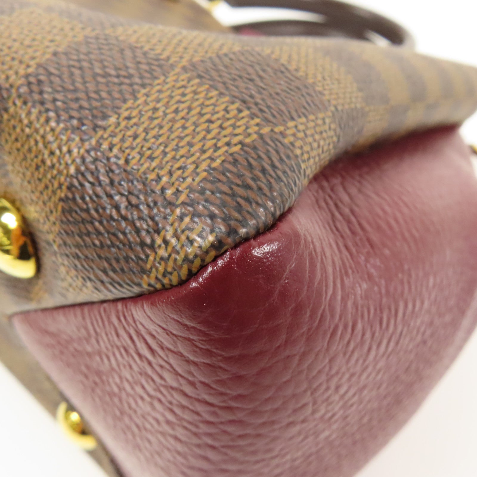 LOUIS VUITTON Damier Brittany金扣手挽肩背兩用袋