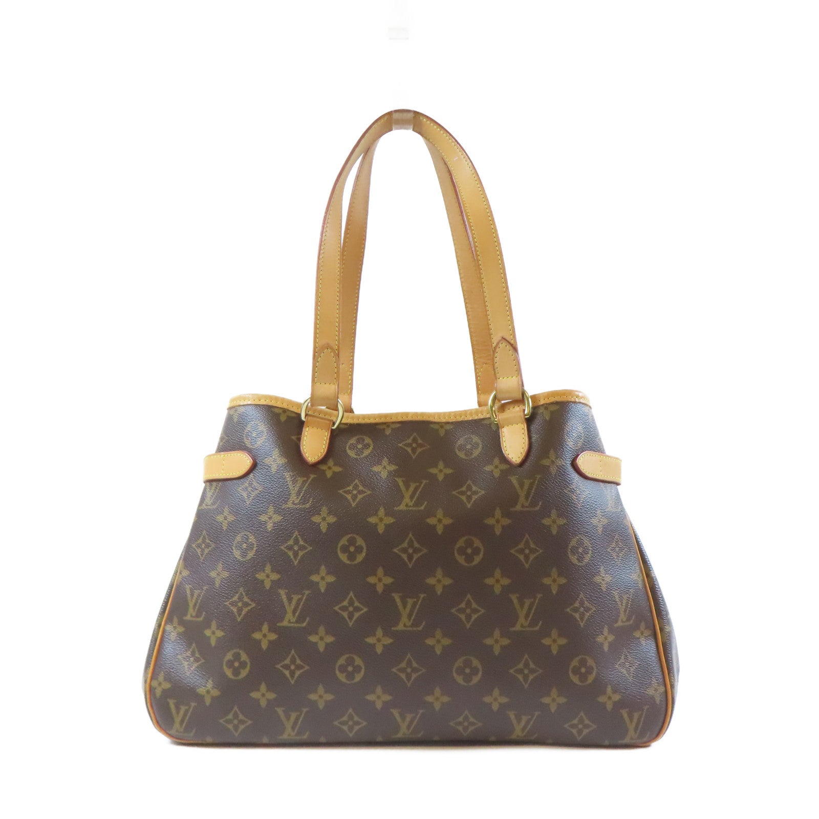 LOUIS VUITTON Monogram Batignolles Horizontal金扣肩背袋啡色