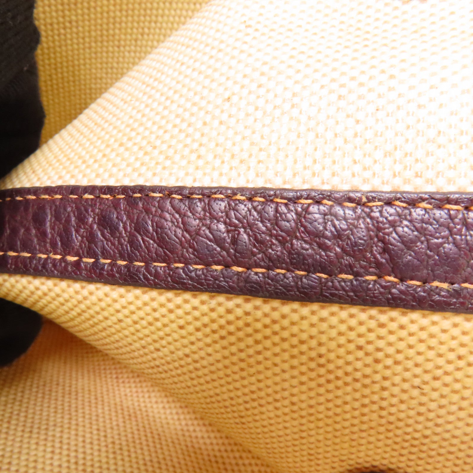 HERMES 帆布Garden Party PM銀扣手挽袋