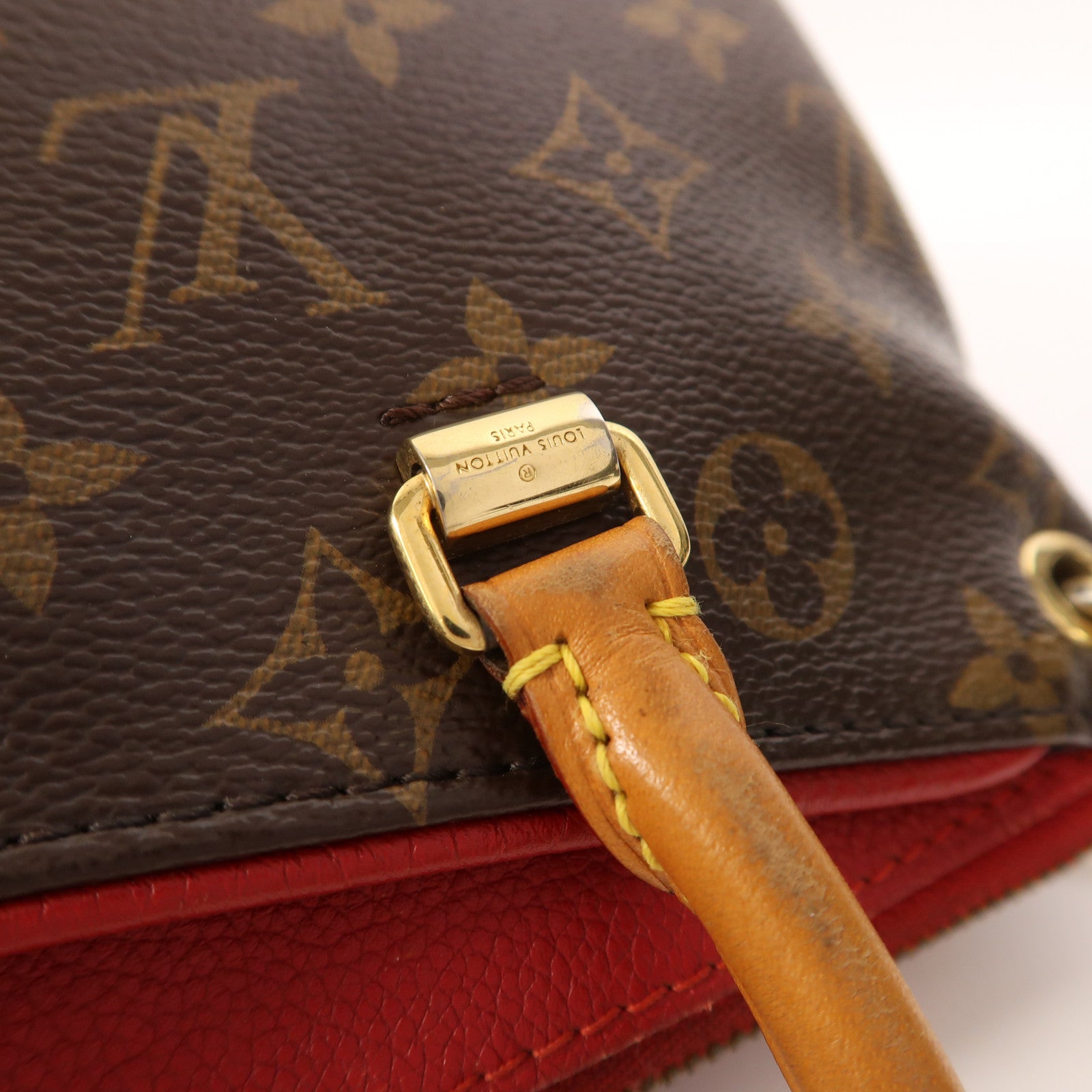 LOUIS VUITTON 【激減優惠】Monogram Pallas BB金扣手挽肩背兩用袋