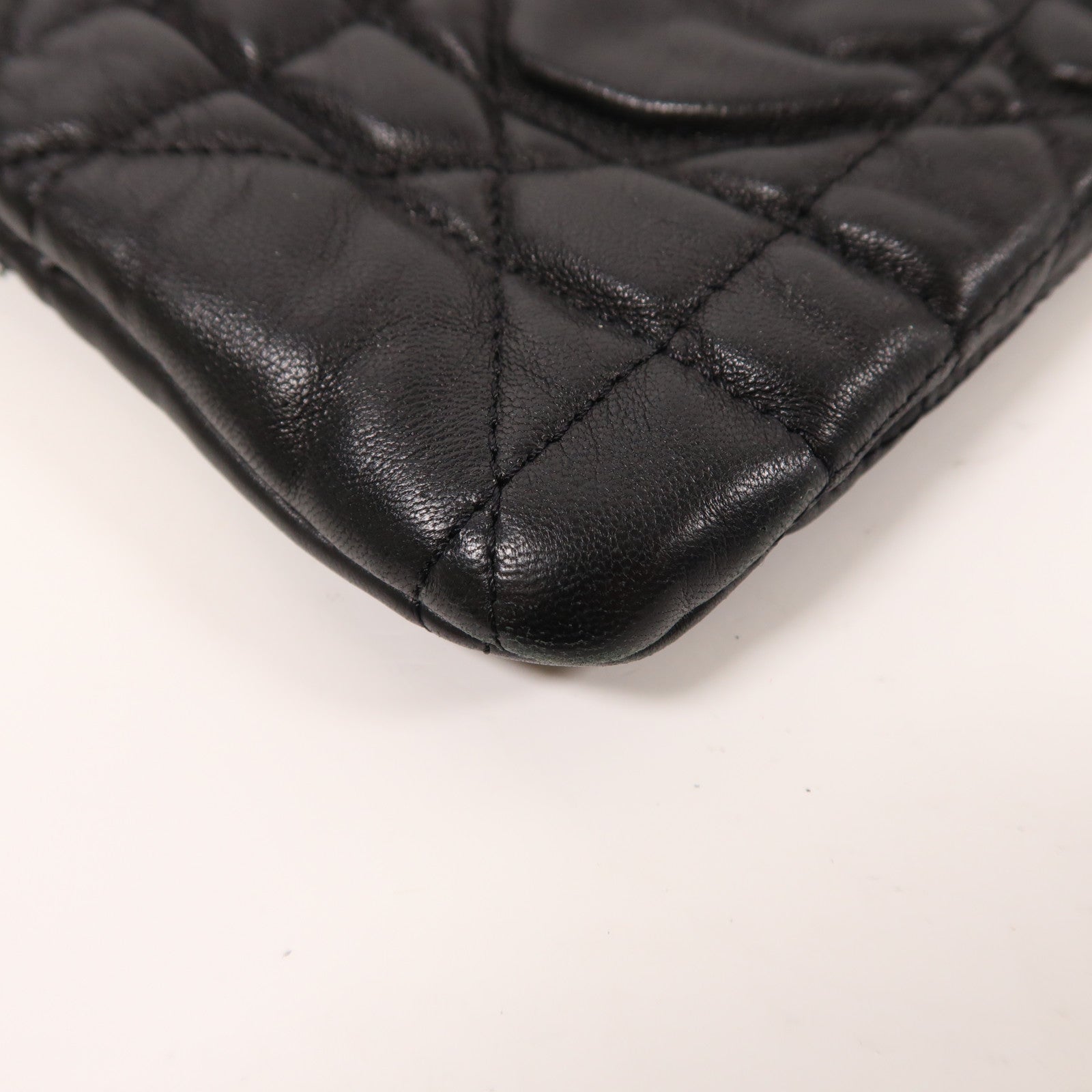 Dior 羊皮皮革Clutch Bag金扣手拿包